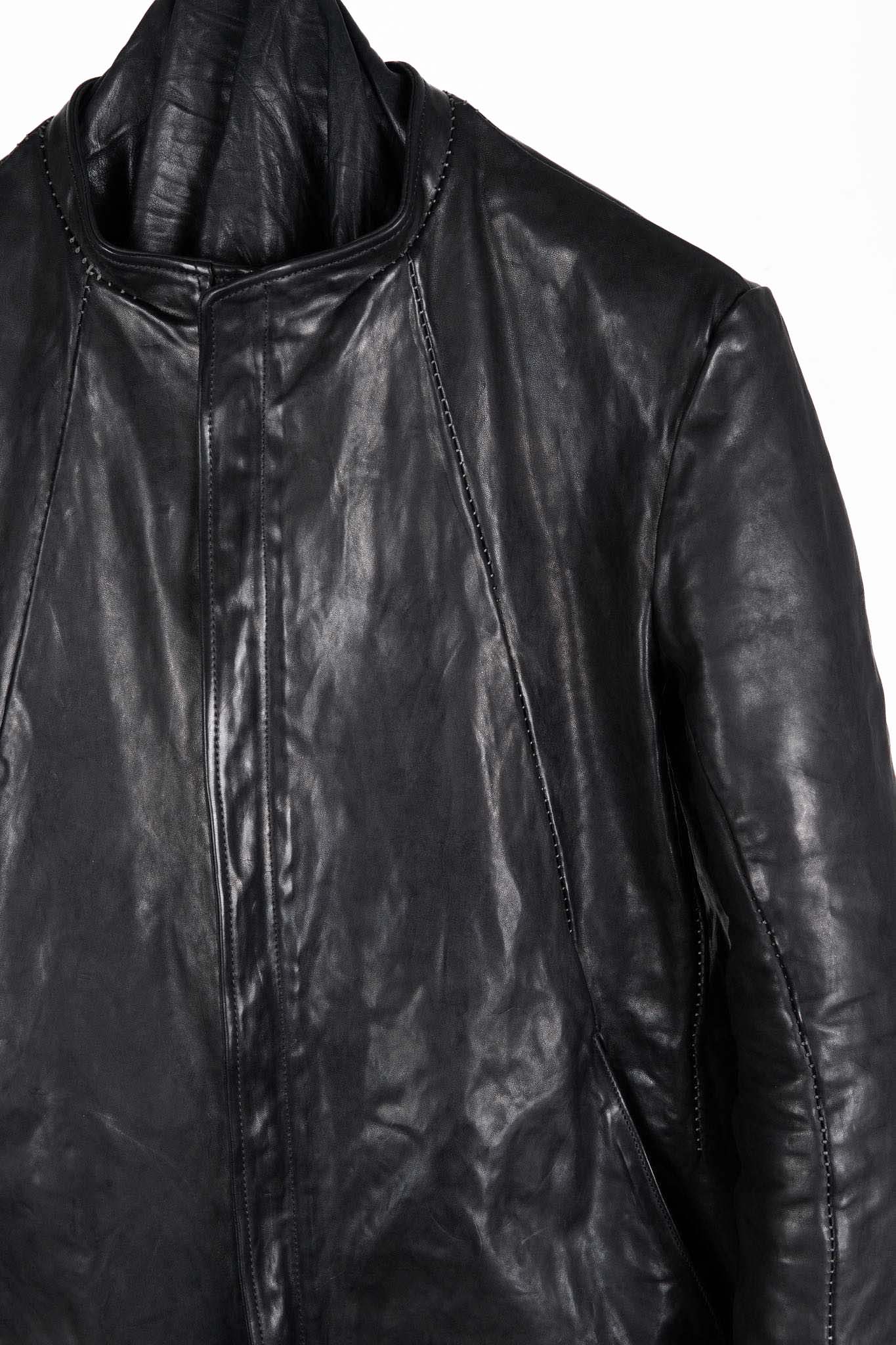 HORSE LEATHER MOTO #4 LINED