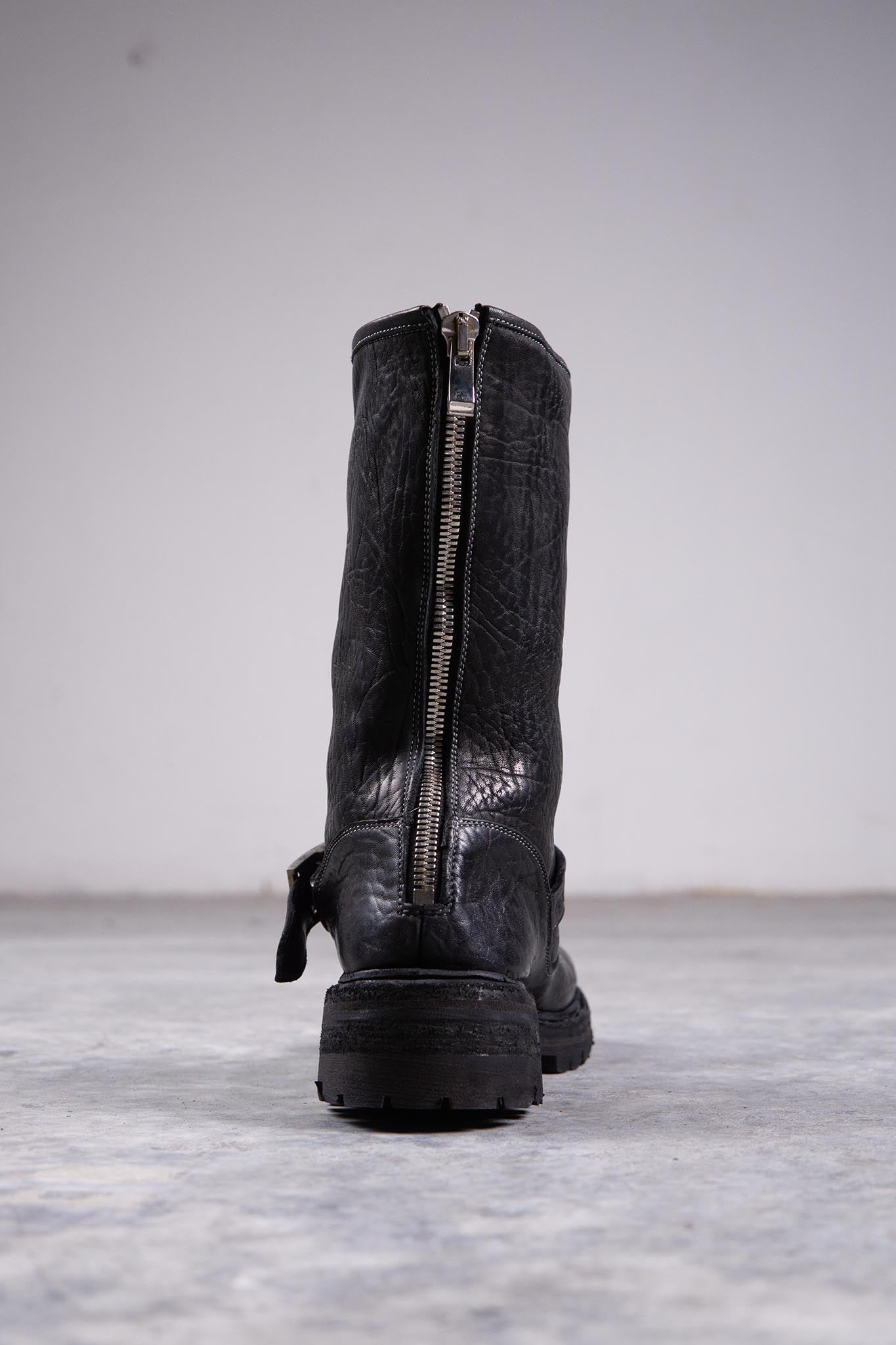 HORSE RG LEATHER ENGINEER BOOTS EG-1 VIBRAM SOLES GOODYEAR WELT PIECE DYED
