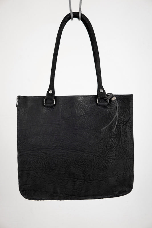 HORSE BUTT RG LEATHER BAG TOTO WB-2 UNLINED WITH MEDIUM PURSE AND GLASSES CASE