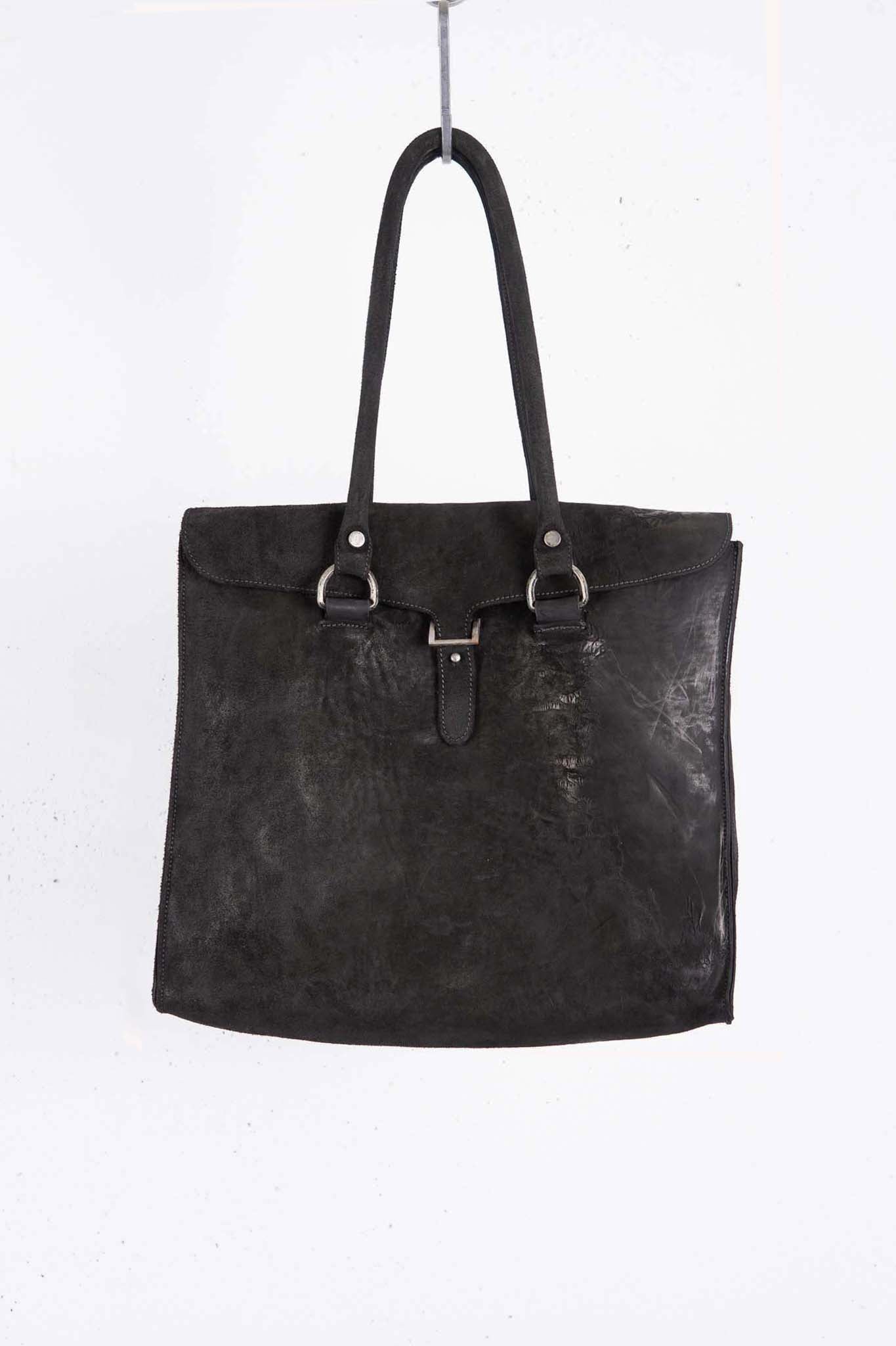未使用 incarnation 25SS HORSE LEATHER Bag HORSE BUTT LEATHER BAG TOTO WB-3 UNLINED WITH MEDIUM PURSE PIECE