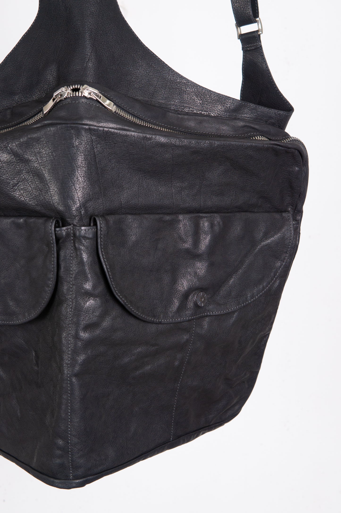 BUFFALO LEATHER BAG BACKPACK MW-3 UNLINED