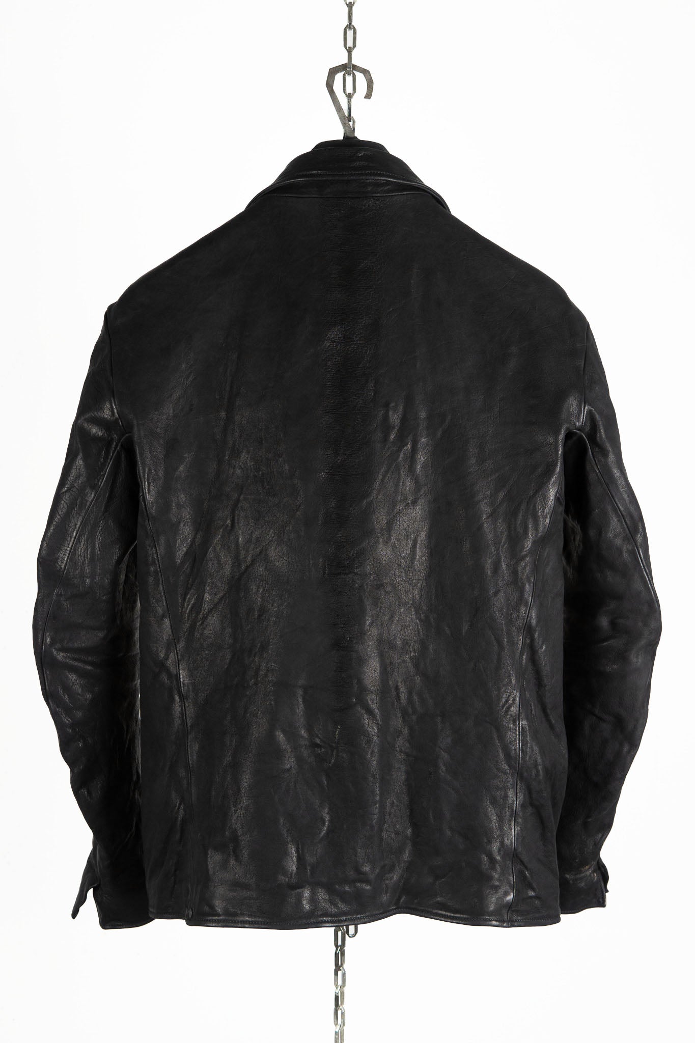 HORSE RG LEATHER SHIRT COLLAR BLOUSON BD-3Z