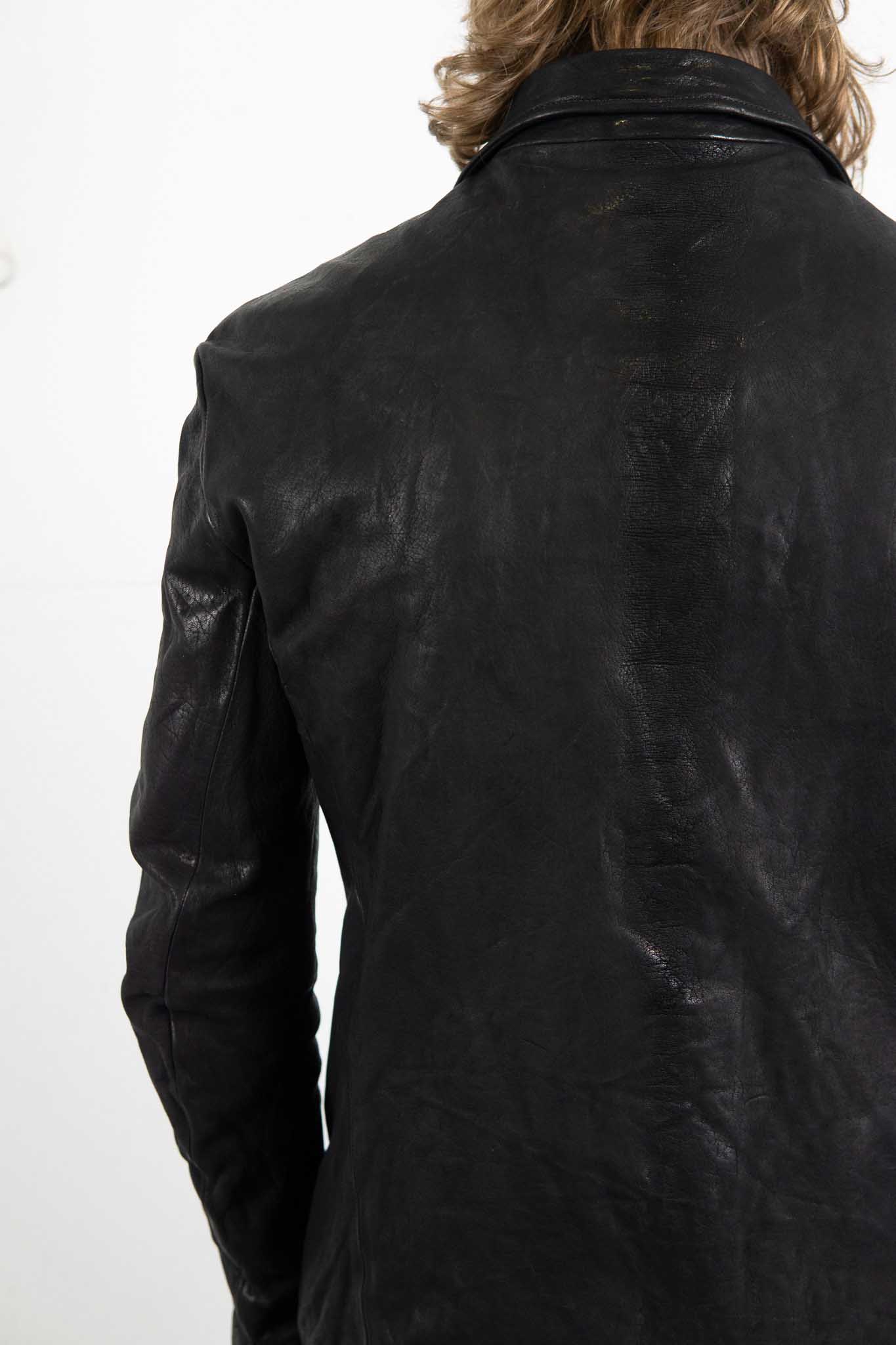 HORSE RG LEATHER SHIRT COLLAR BLOUSON BD-3Z