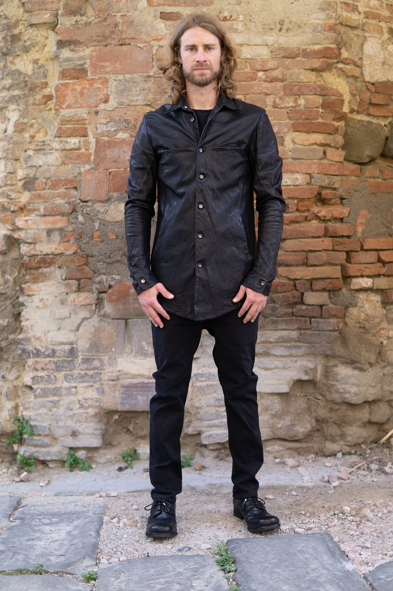SHEEP LEATHER SHIRT BD #2