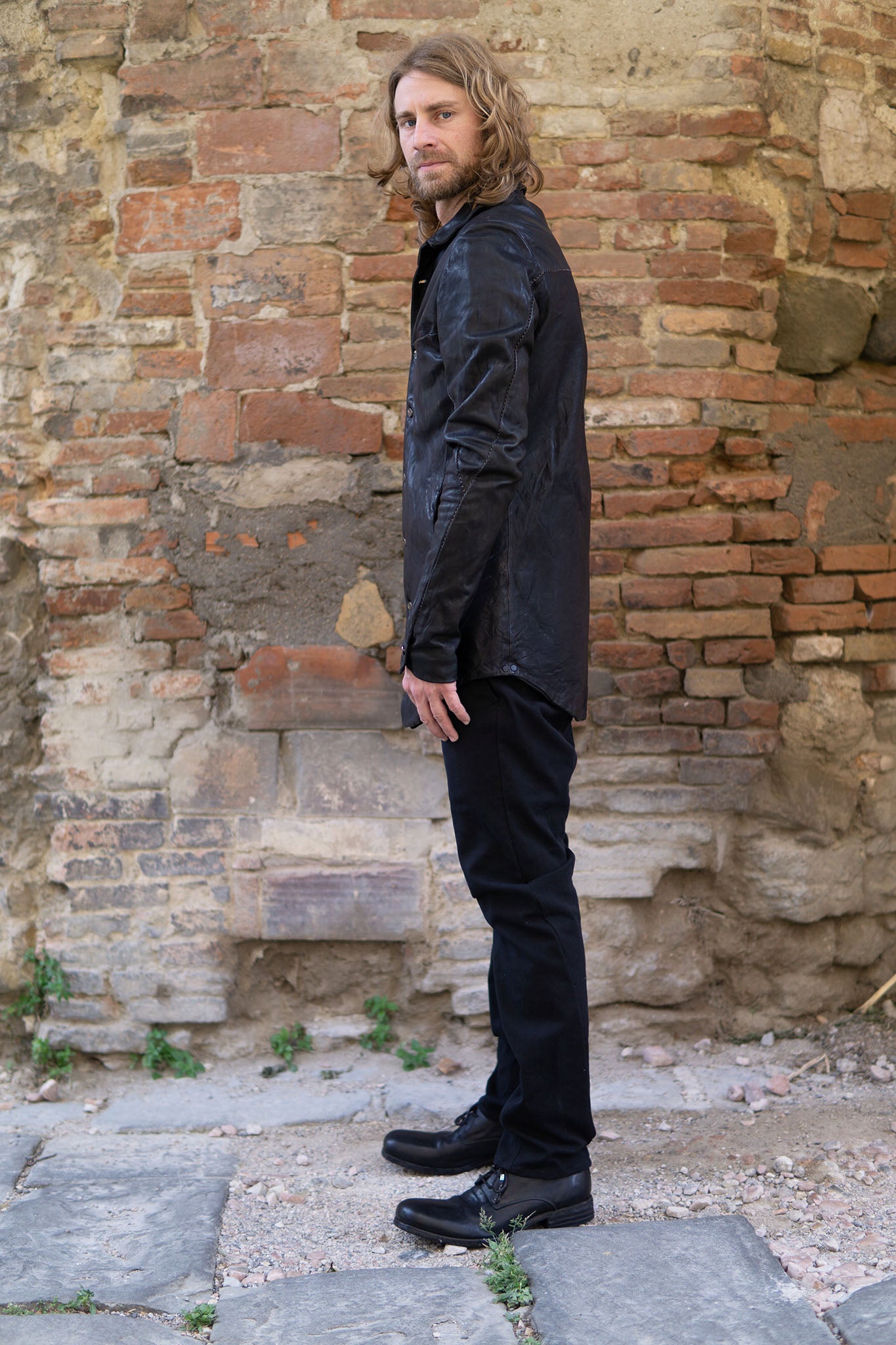 SHEEP LEATHER SHIRT BD #2