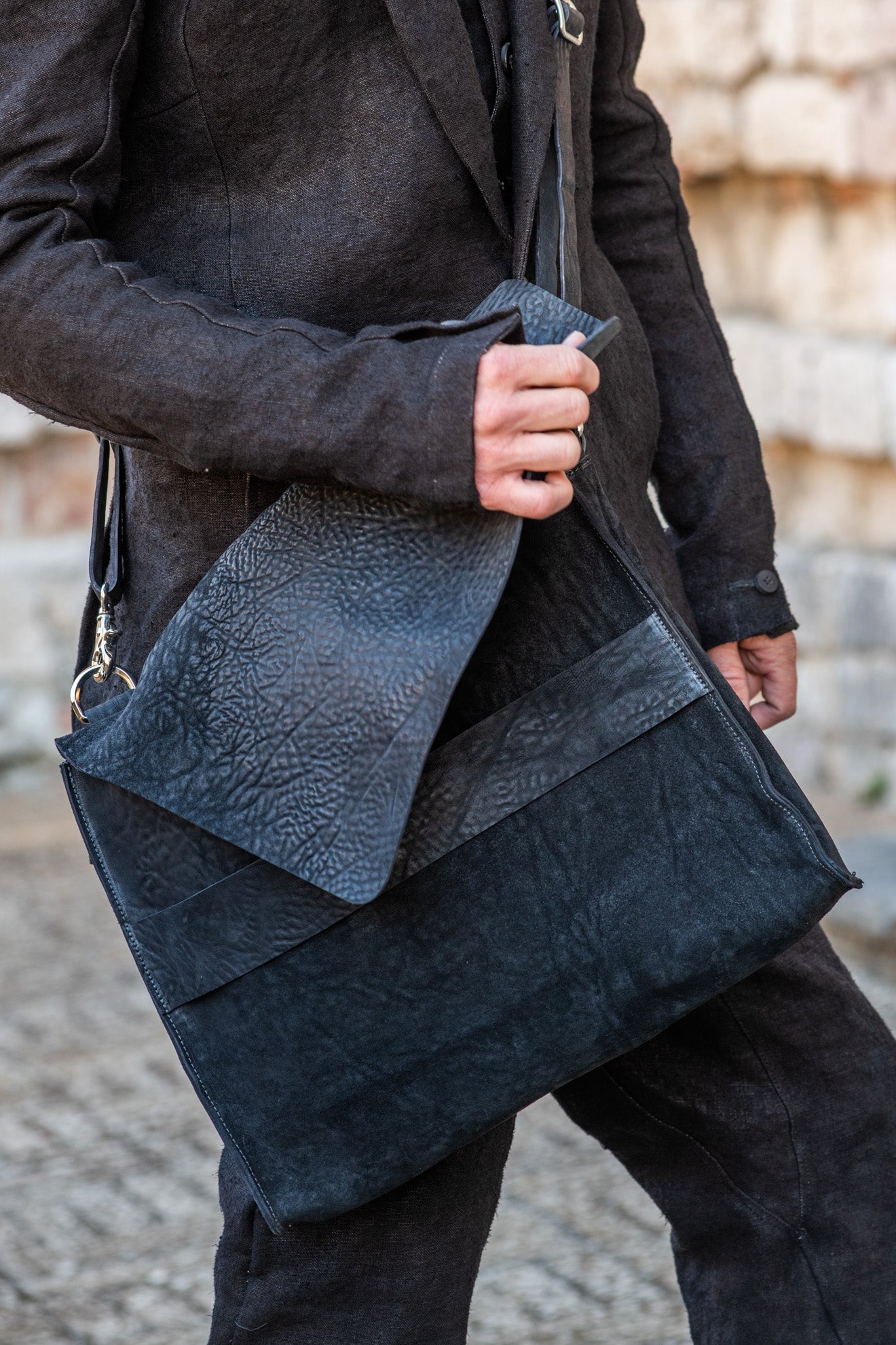 HORSE BUTT RG LEATHER BAG CLUTCH SHOULDER CS-2