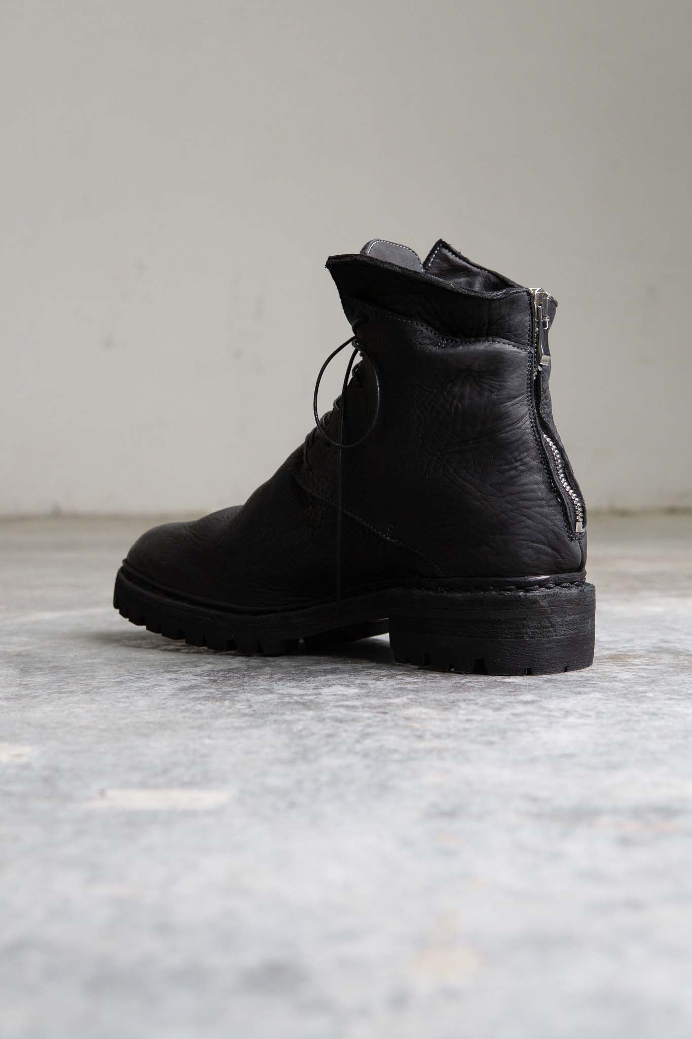 HORSE BUTT RG LEATHER BOOTS MT-1 GOODYEAR NORWEGIAN WELT VIBRAM SOLES PIECE DYED