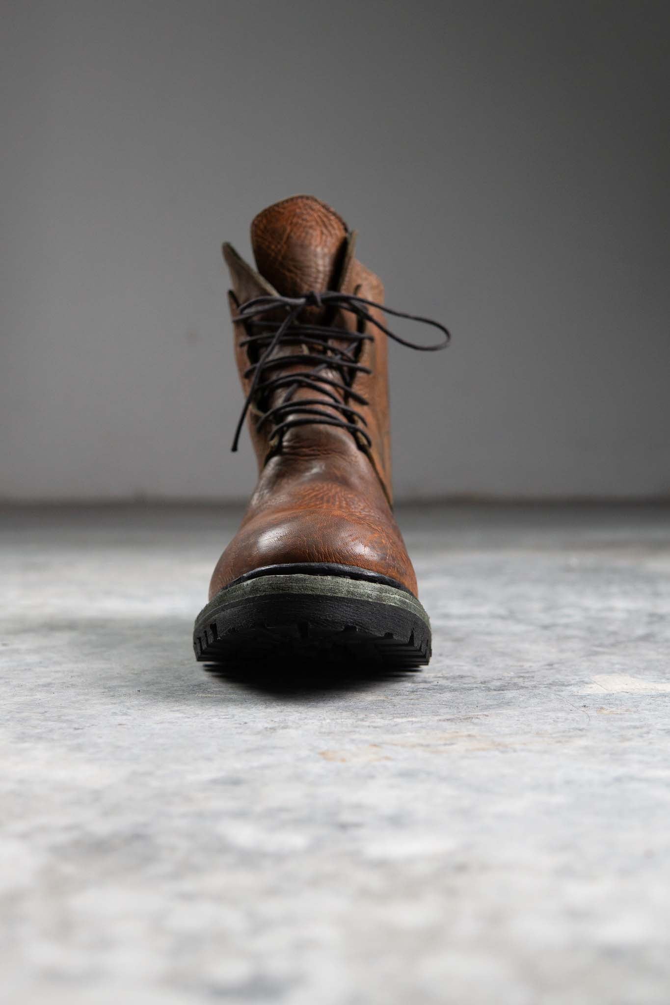 HORSE BUTT RG LEATHER BOOTS MT-1 NORWEGIAN GOODYEAR WELT VIBRAM SOLES PIECE DYED