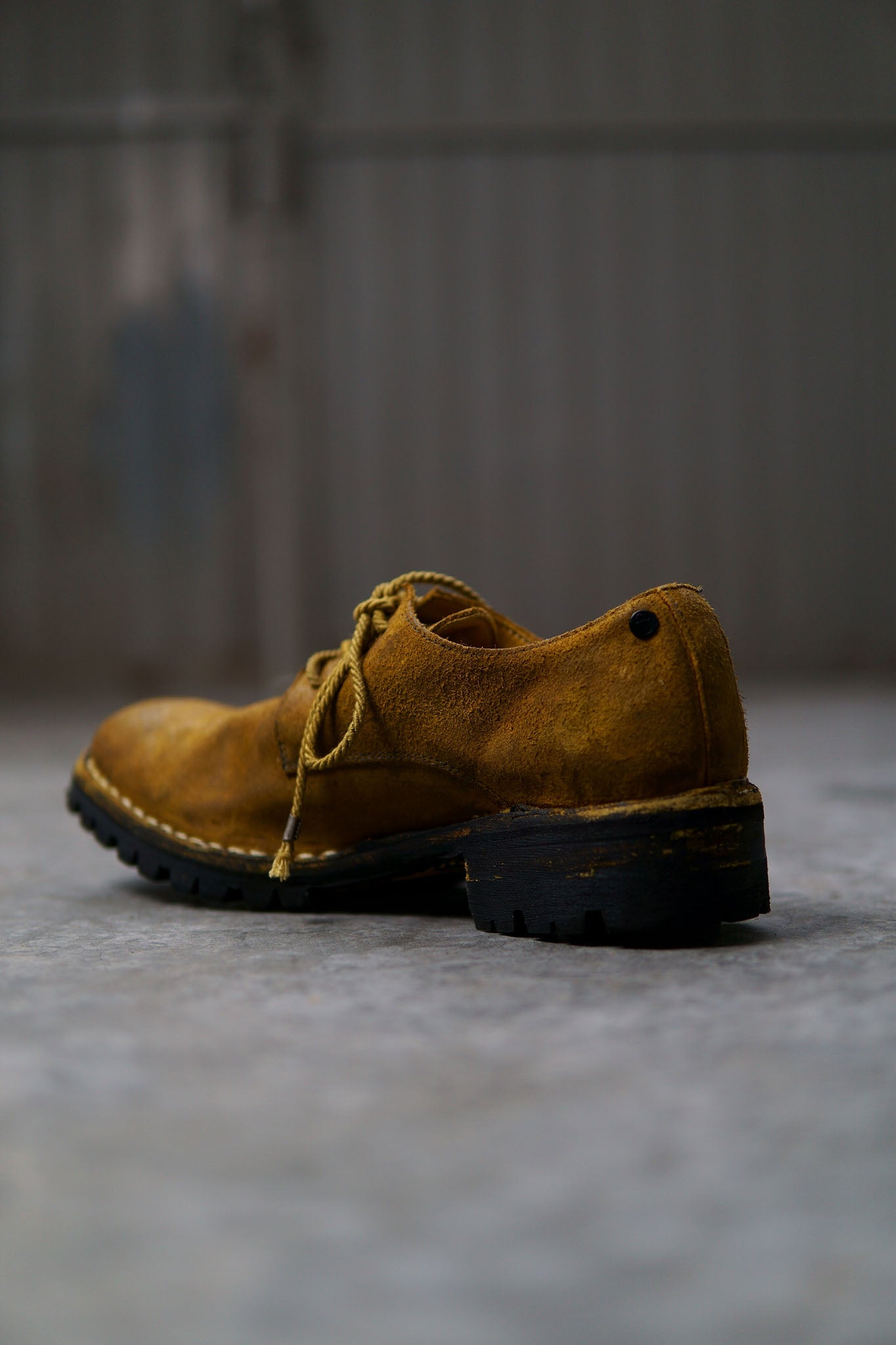 HORSE LEATHER DERBY SHOES #2 LINED WITH VIBRAM SOLES AND GOODYEAR WELT