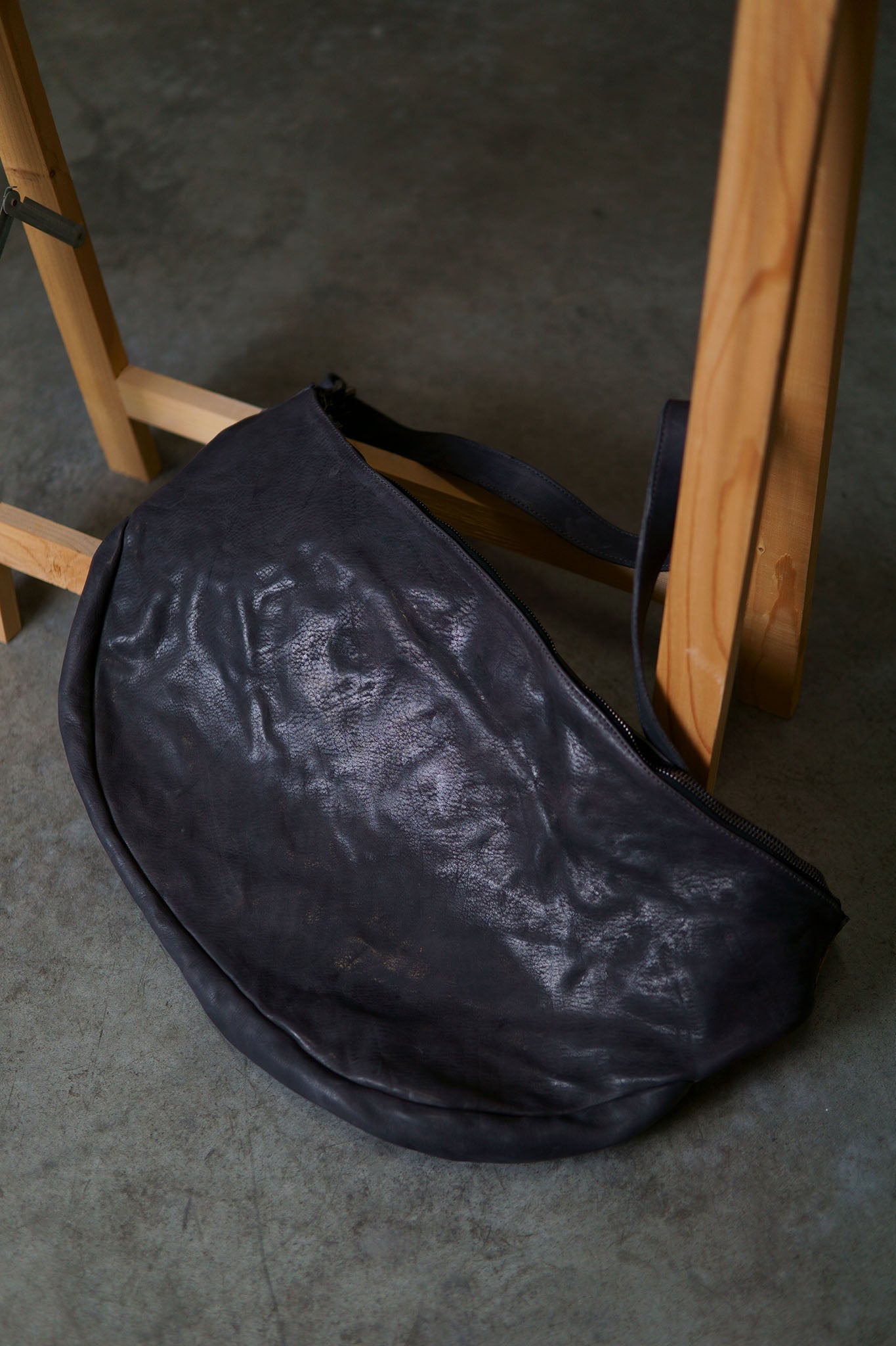 CALF LEATHER SNATPACK #6 UNLINED