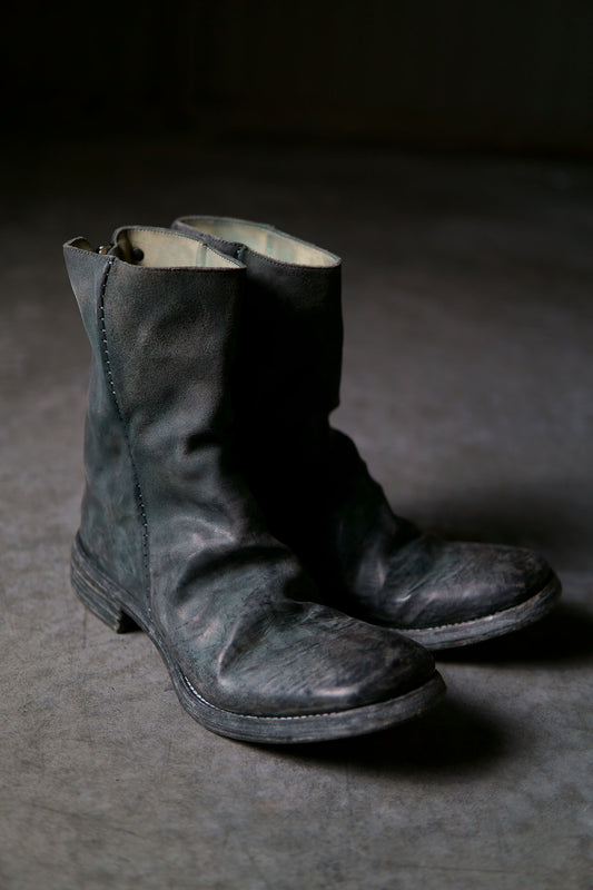 HORSE BUTT BACK ZIP BOOTS WITH L2 LEATHER SOLES