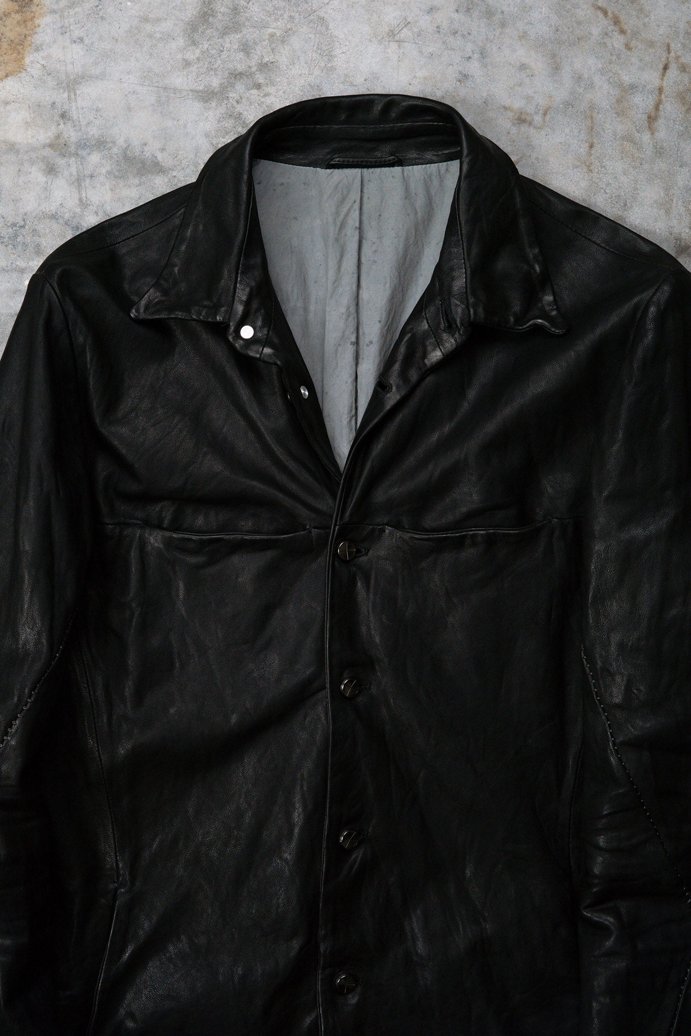 SHEEP LEATHER SHIRT BD #2