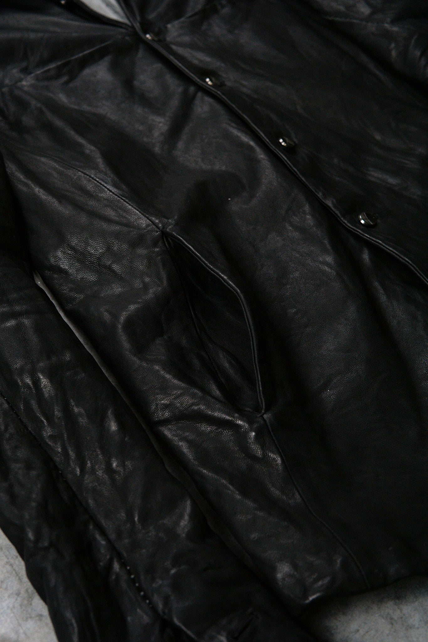 SHEEP LEATHER SHIRT BD #2