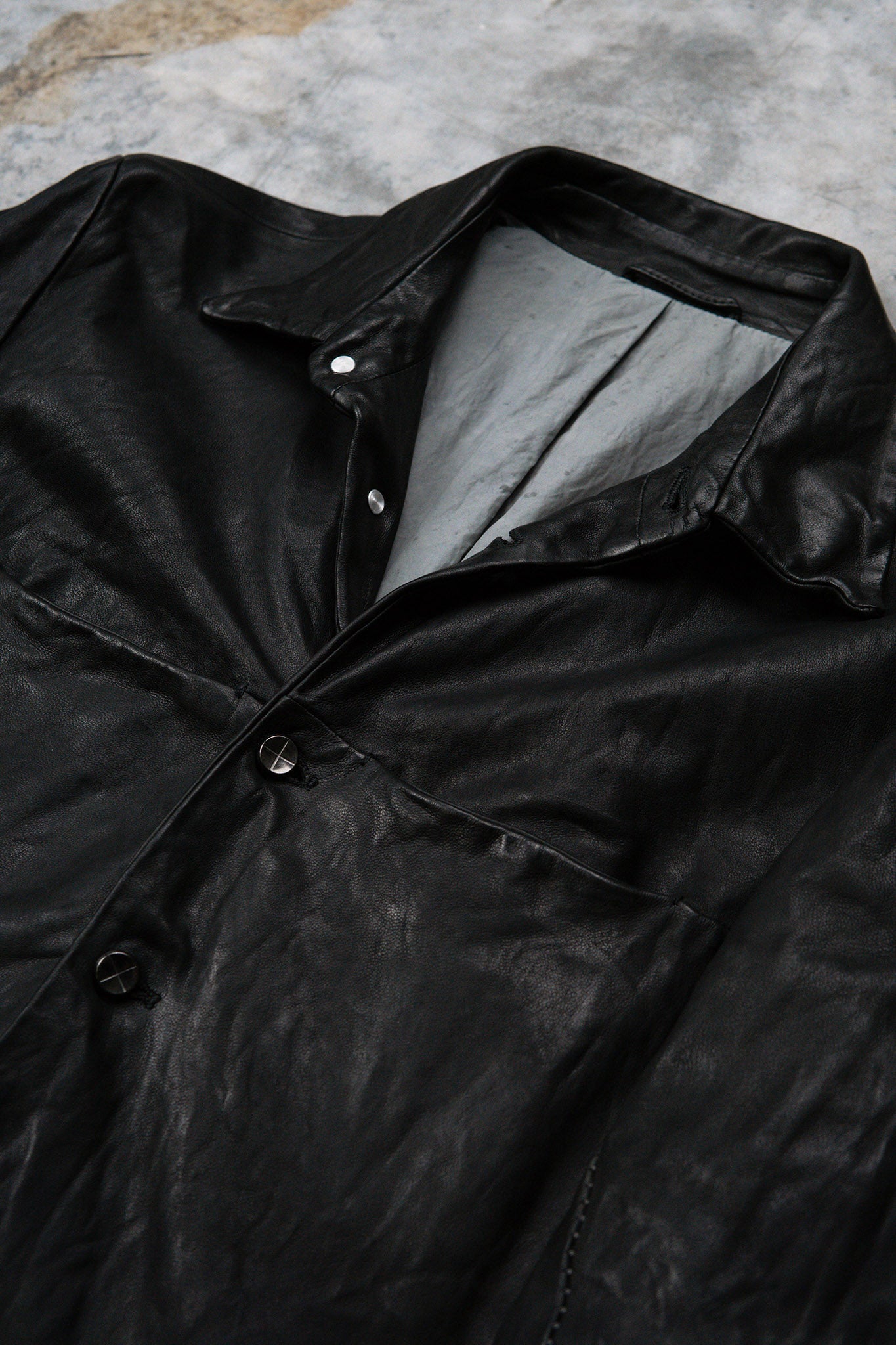 SHEEP LEATHER SHIRT BD #2