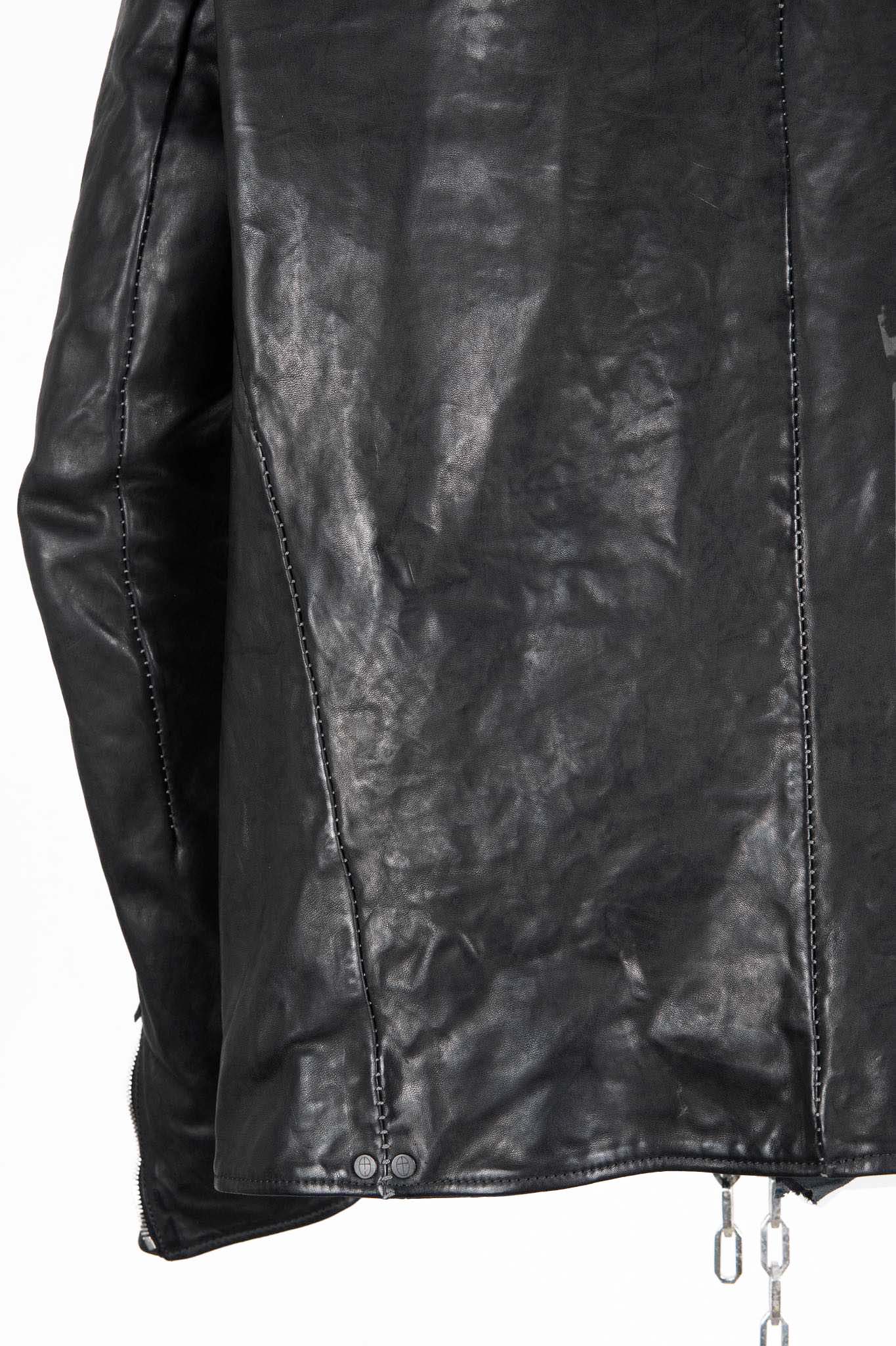 HORSE LEATHER MOTO #4  LINED