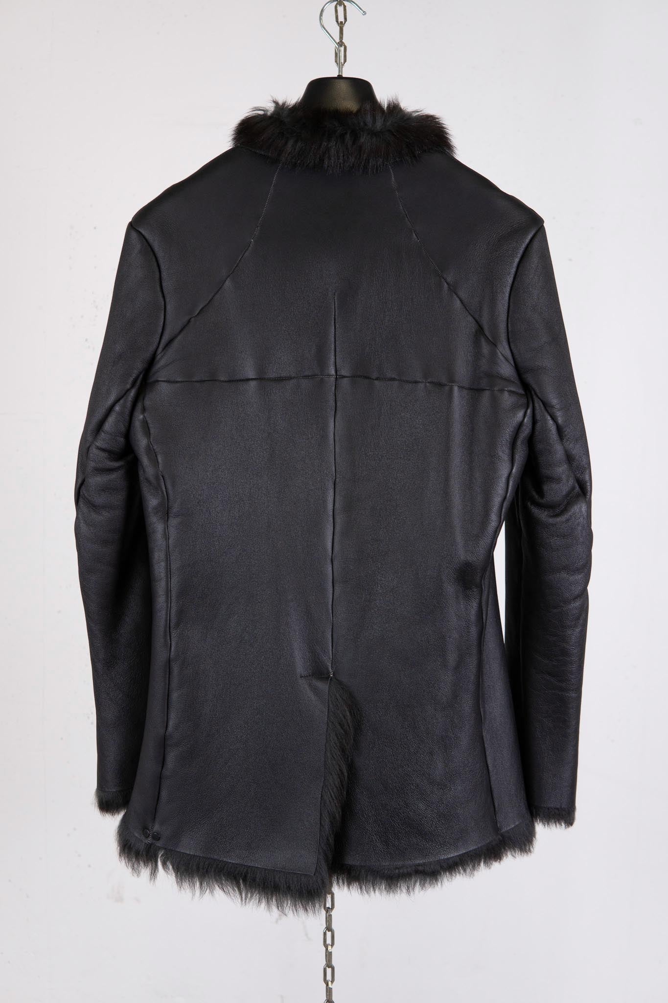 SHEEP SHEARLING BOTTON FRONT JACKET