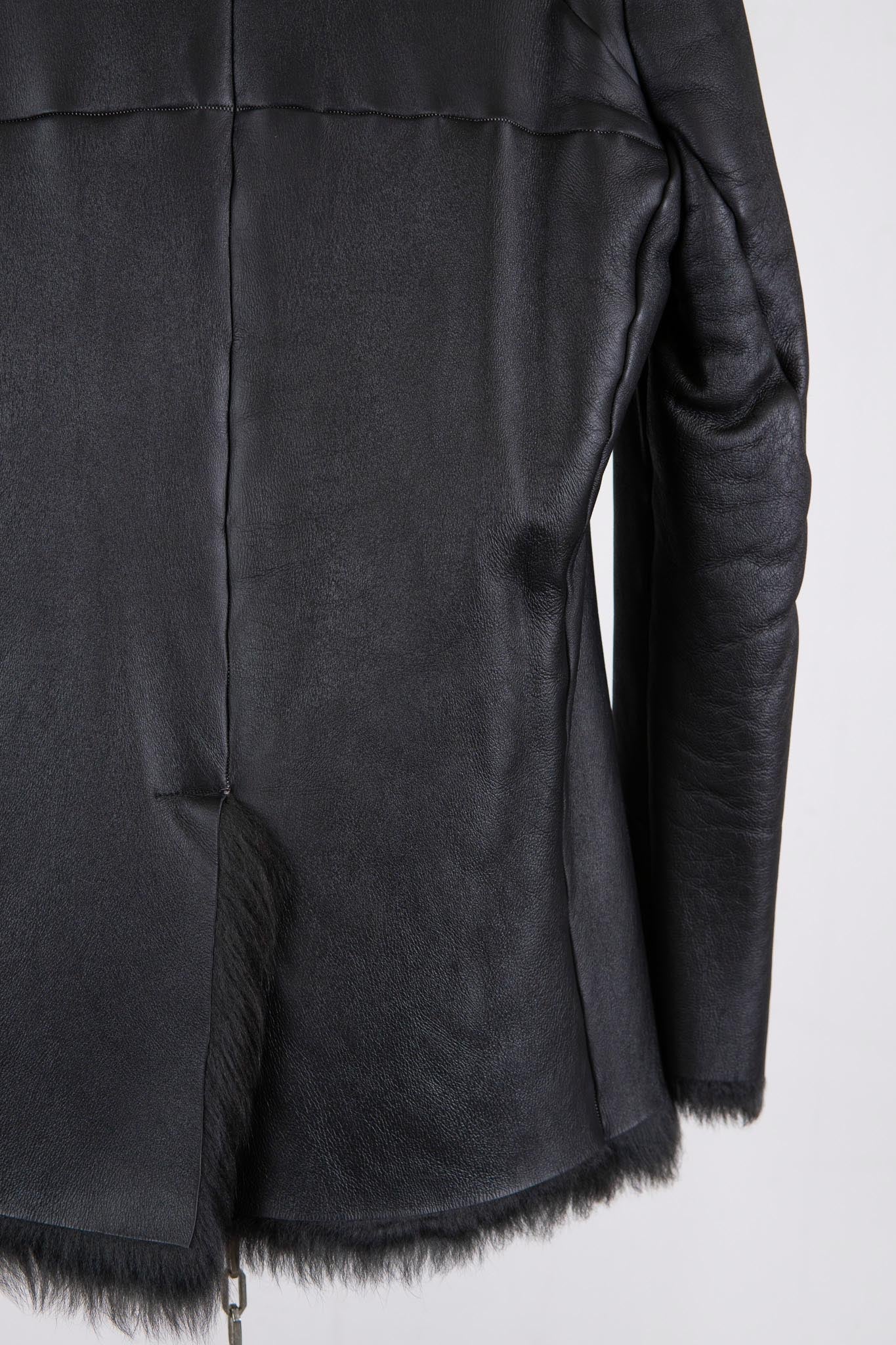 SHEEP SHEARLING BOTTON FRONT JACKET