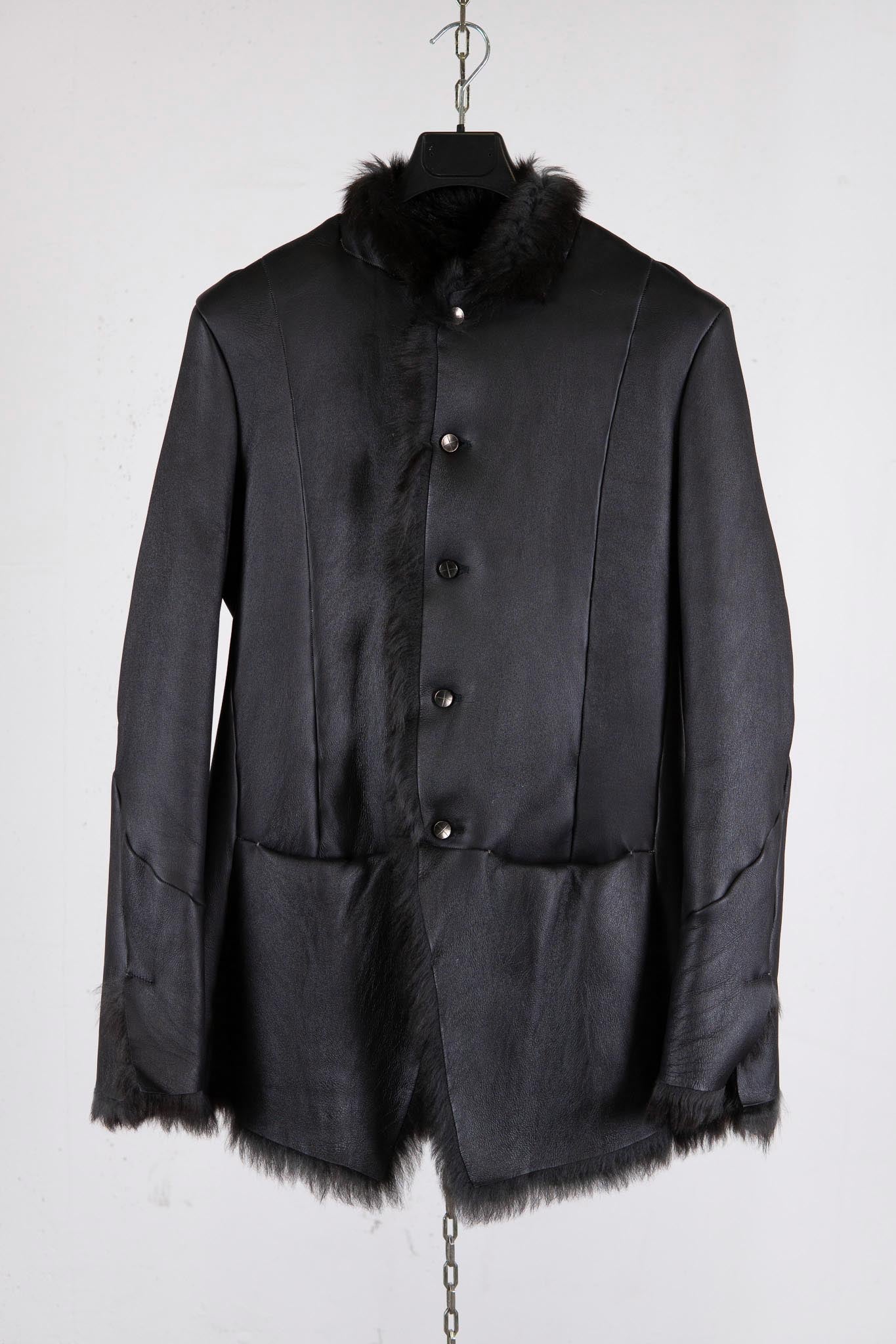 SHEEP SHEARLING BOTTON FRONT JACKET