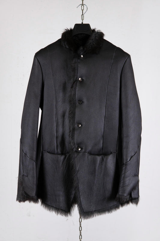 SHEEP SHEARLING BOTTON FRONT JACKET