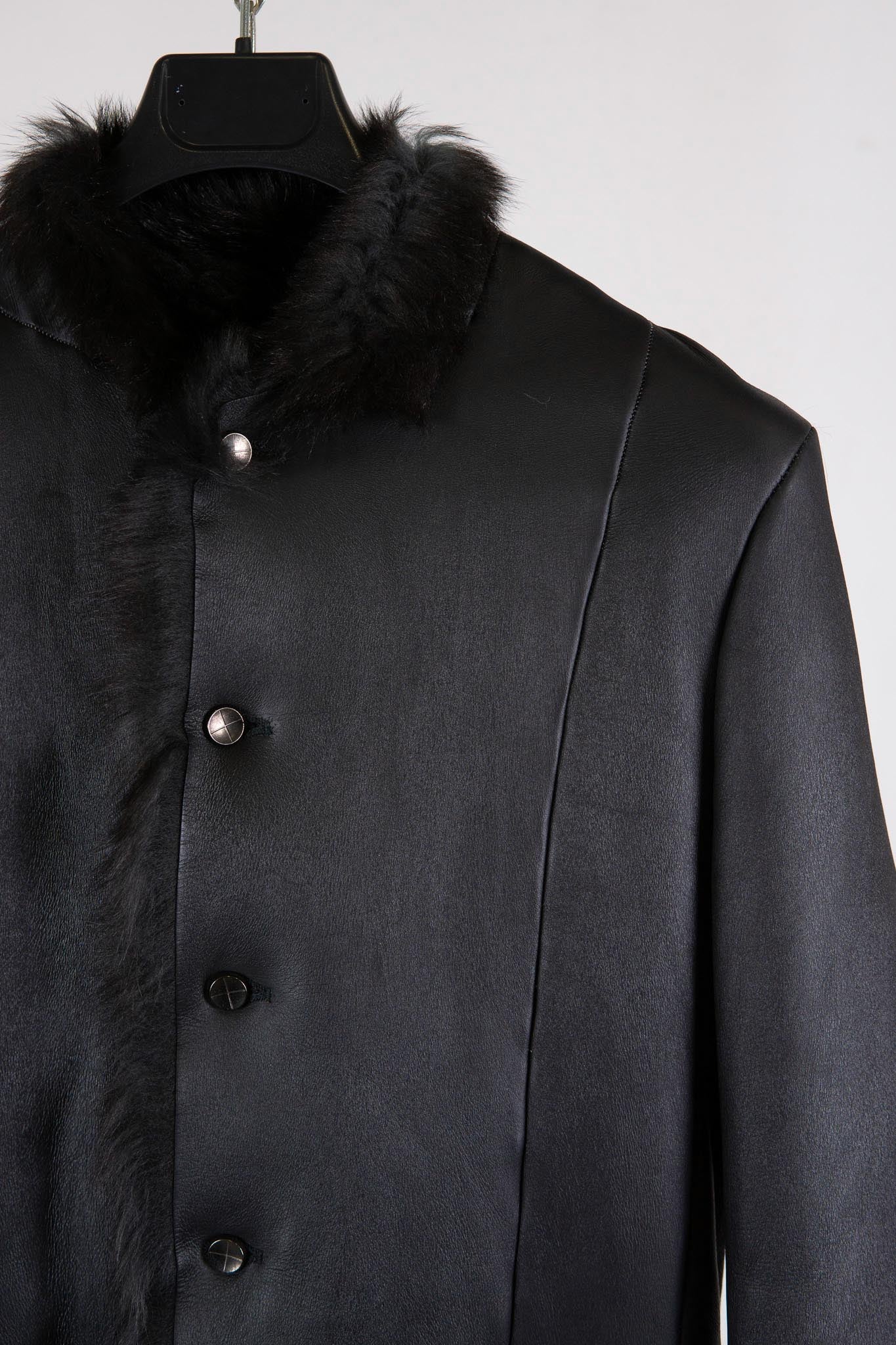 SHEEP SHEARLING BOTTON FRONT JACKET