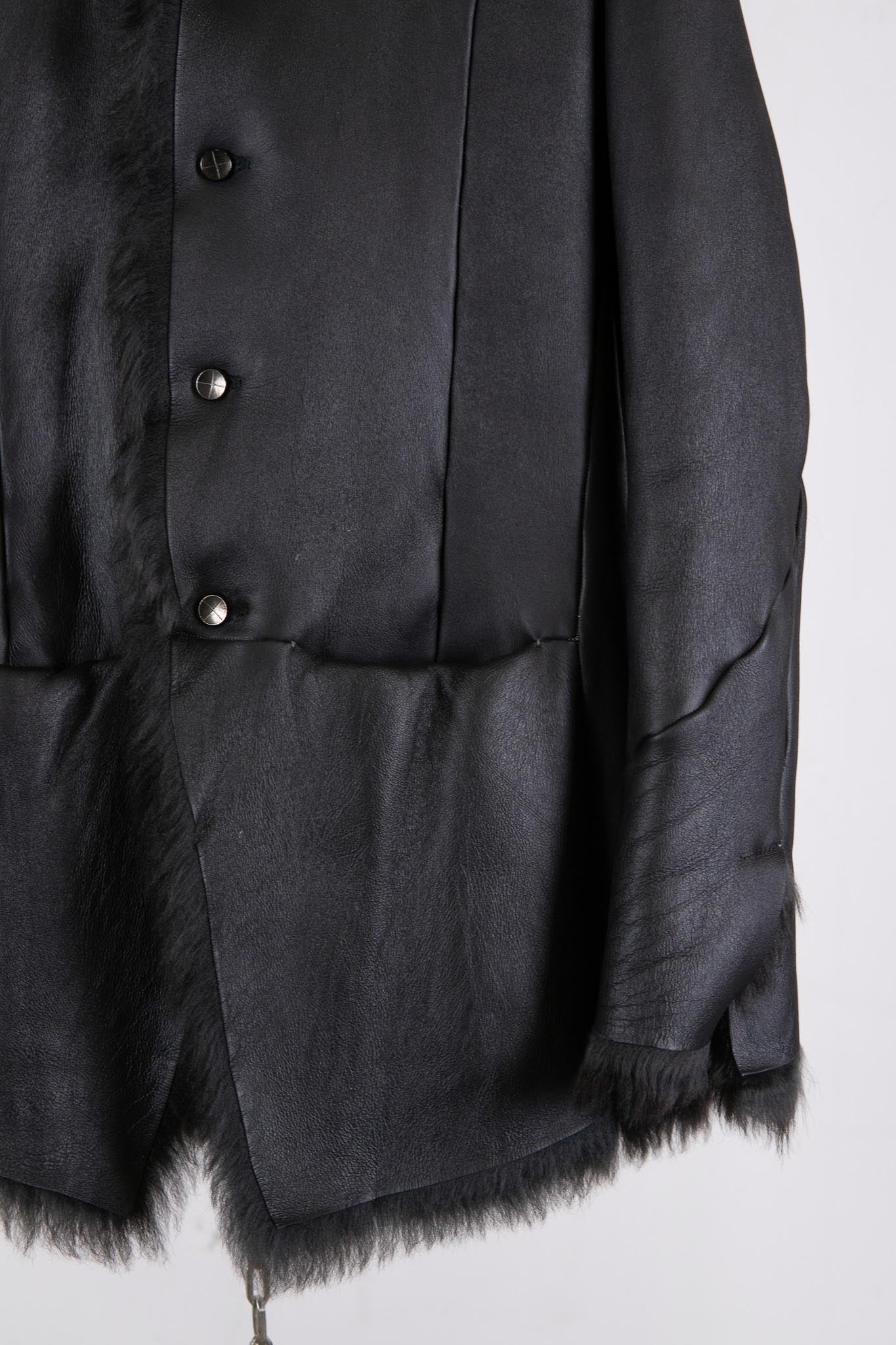 SHEEP SHEARLING BOTTON FRONT JACKET