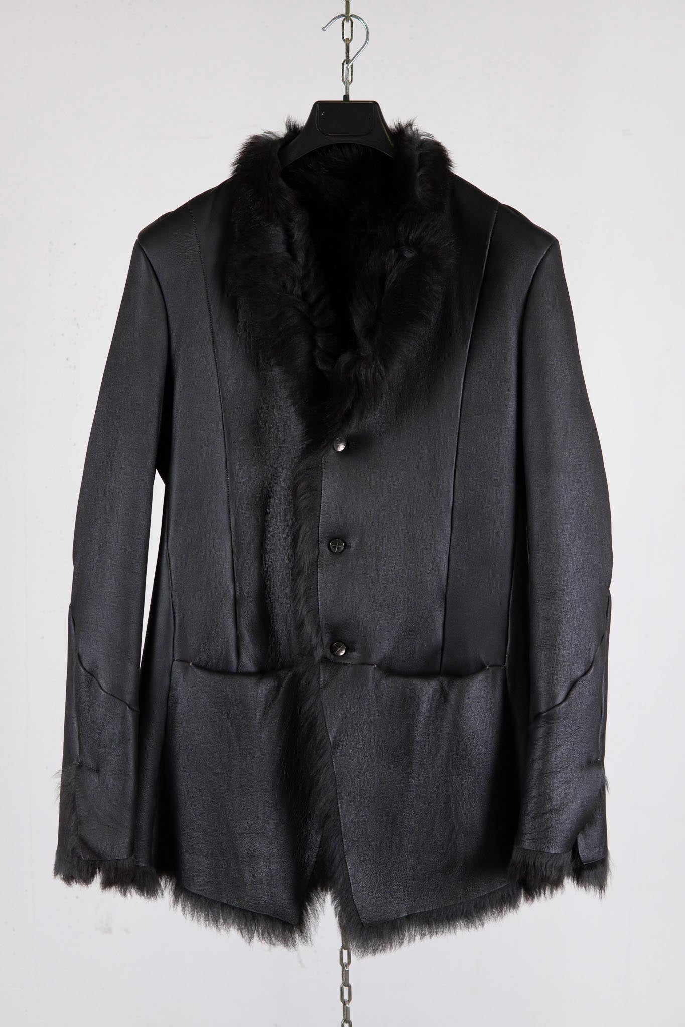 SHEEP SHEARLING BOTTON FRONT JACKET