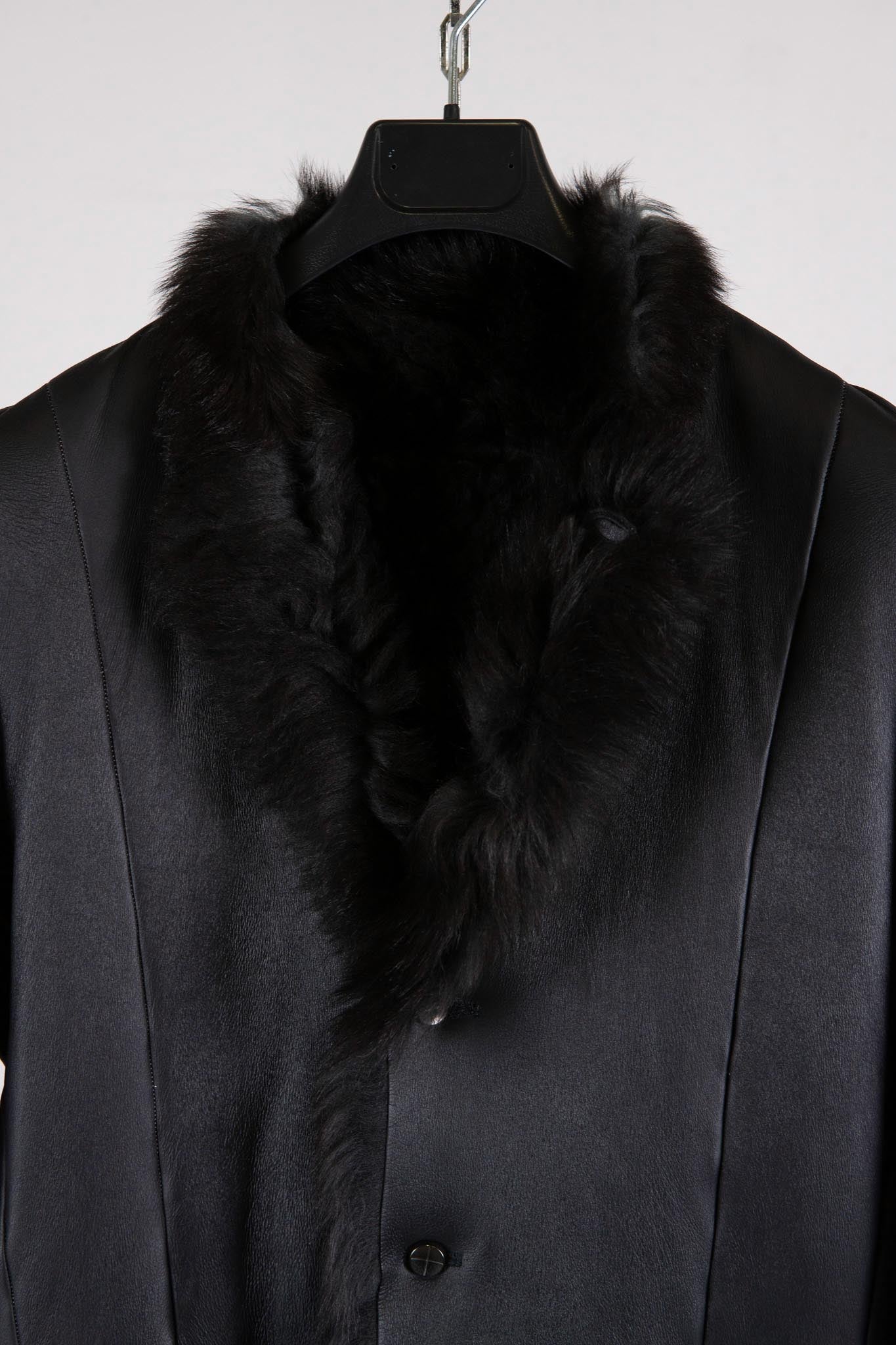 SHEEP SHEARLING BOTTON FRONT JACKET