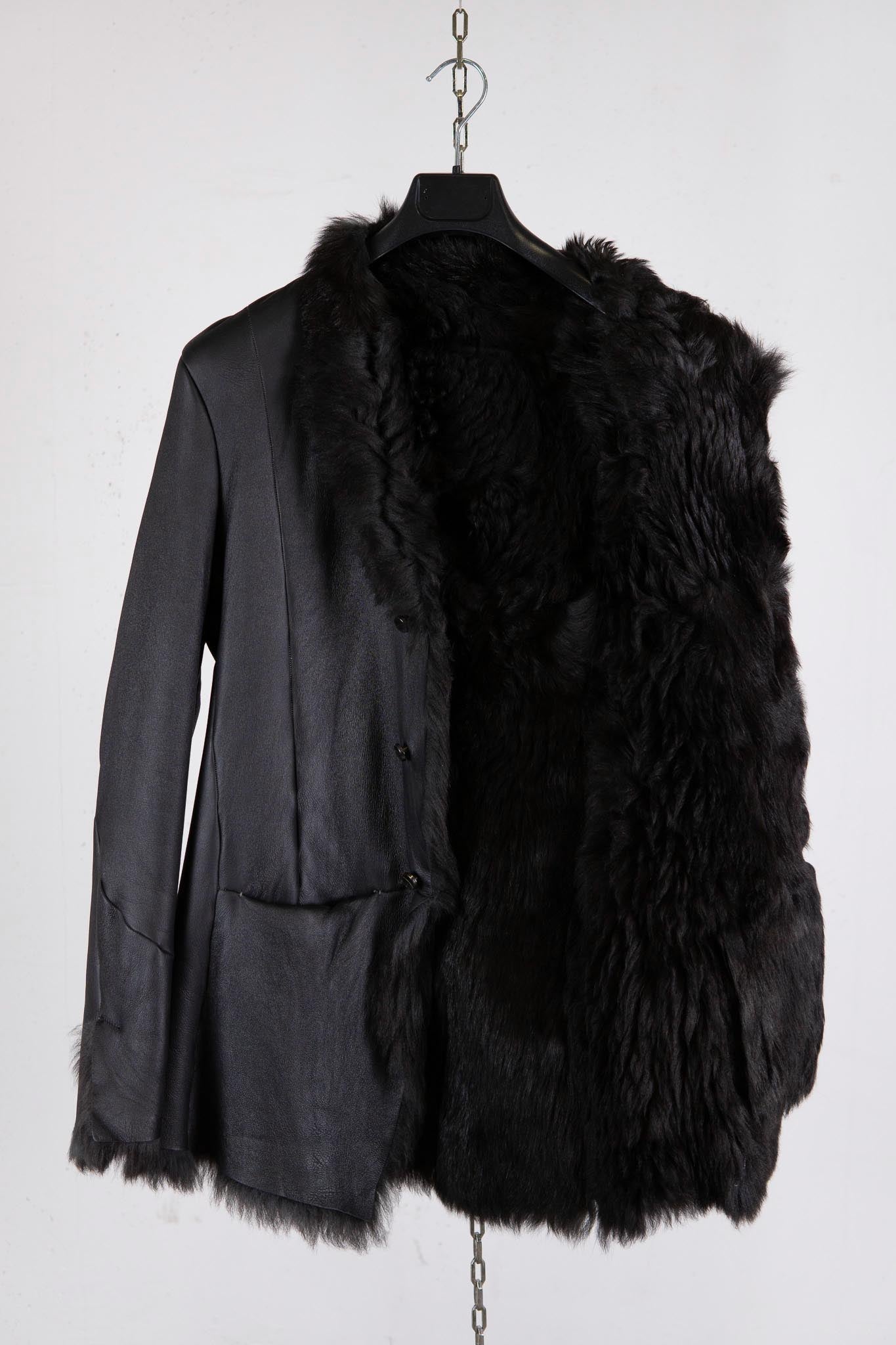 SHEEP SHEARLING BOTTON FRONT JACKET