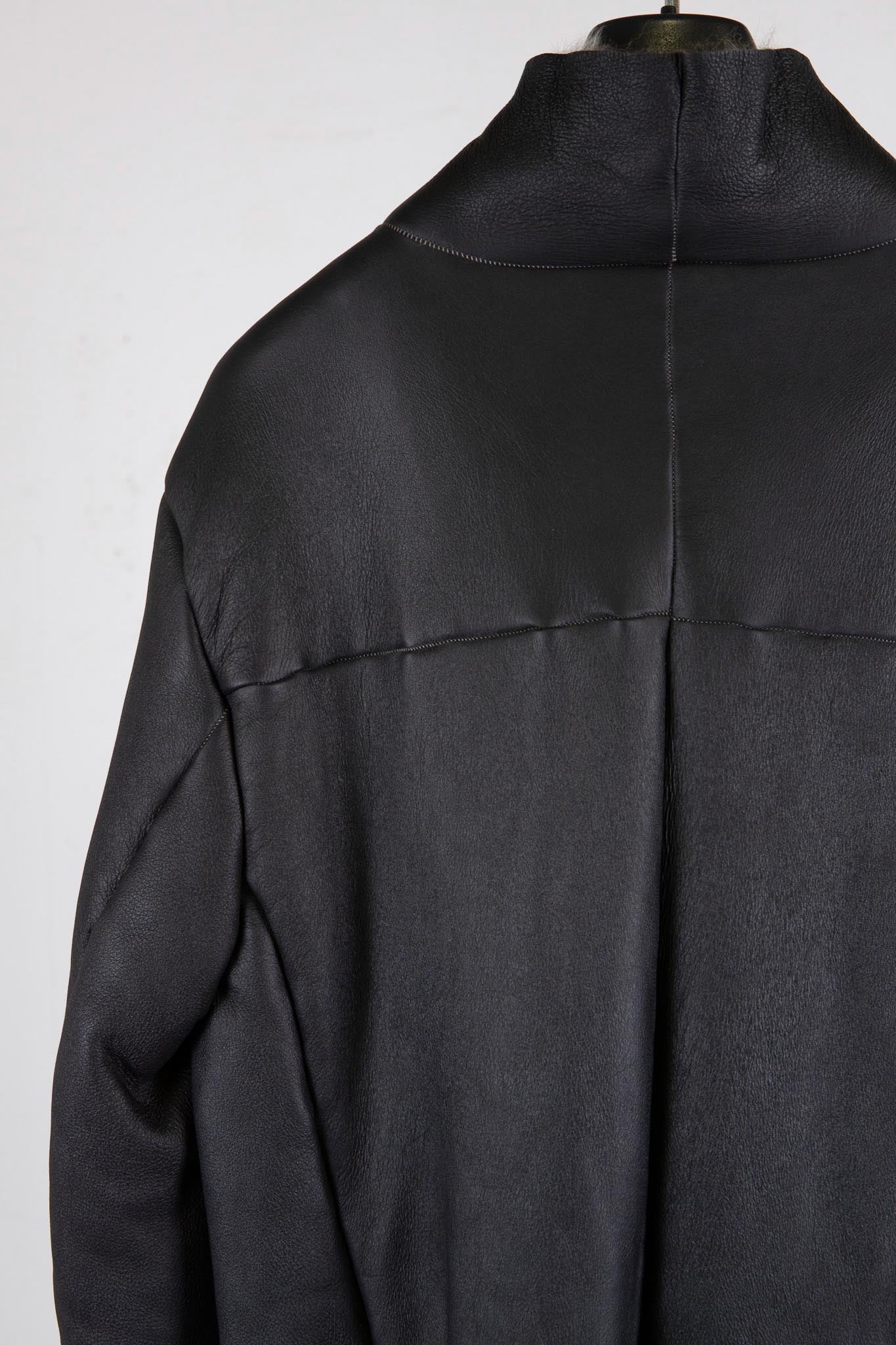 SHEEP SHEARLING  ZIP FRONT W/POKET  COAT