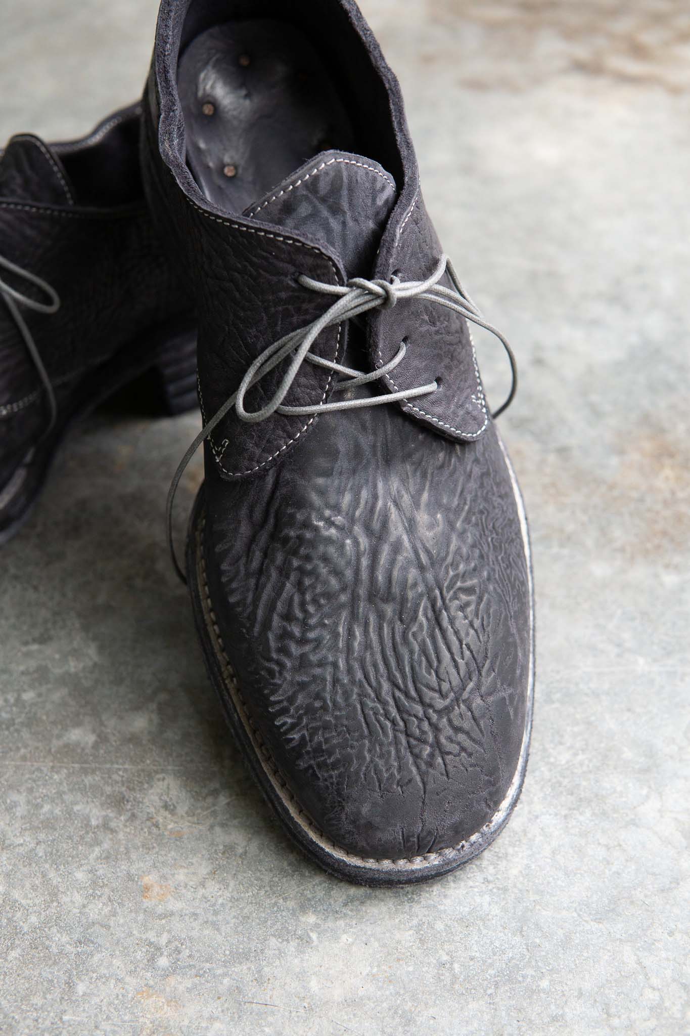 HORSE BUTT RG LEATHER DB-1 DERBY LINED #2LEATHER SOLES PIECE DYED