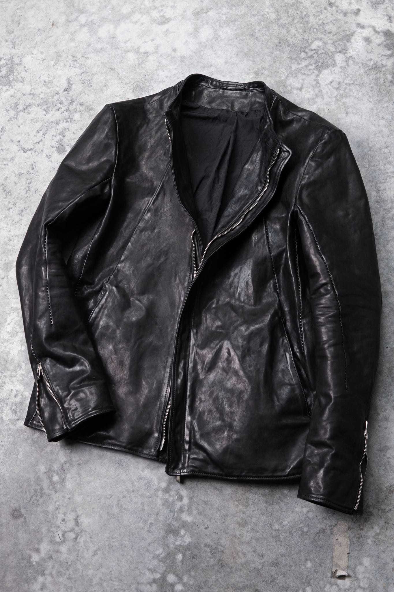 HORSE LEATHER MOTO #4  LINED