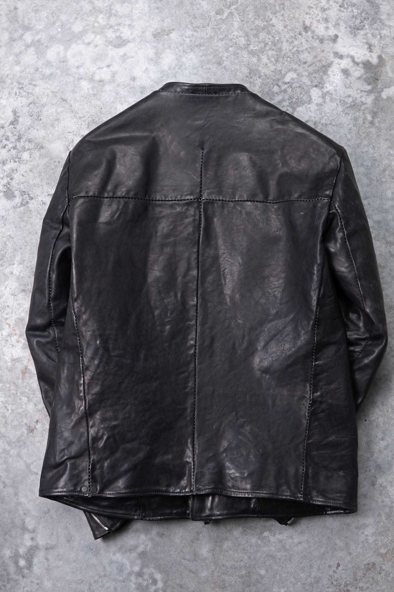 HORSE LEATHER MOTO #4  LINED