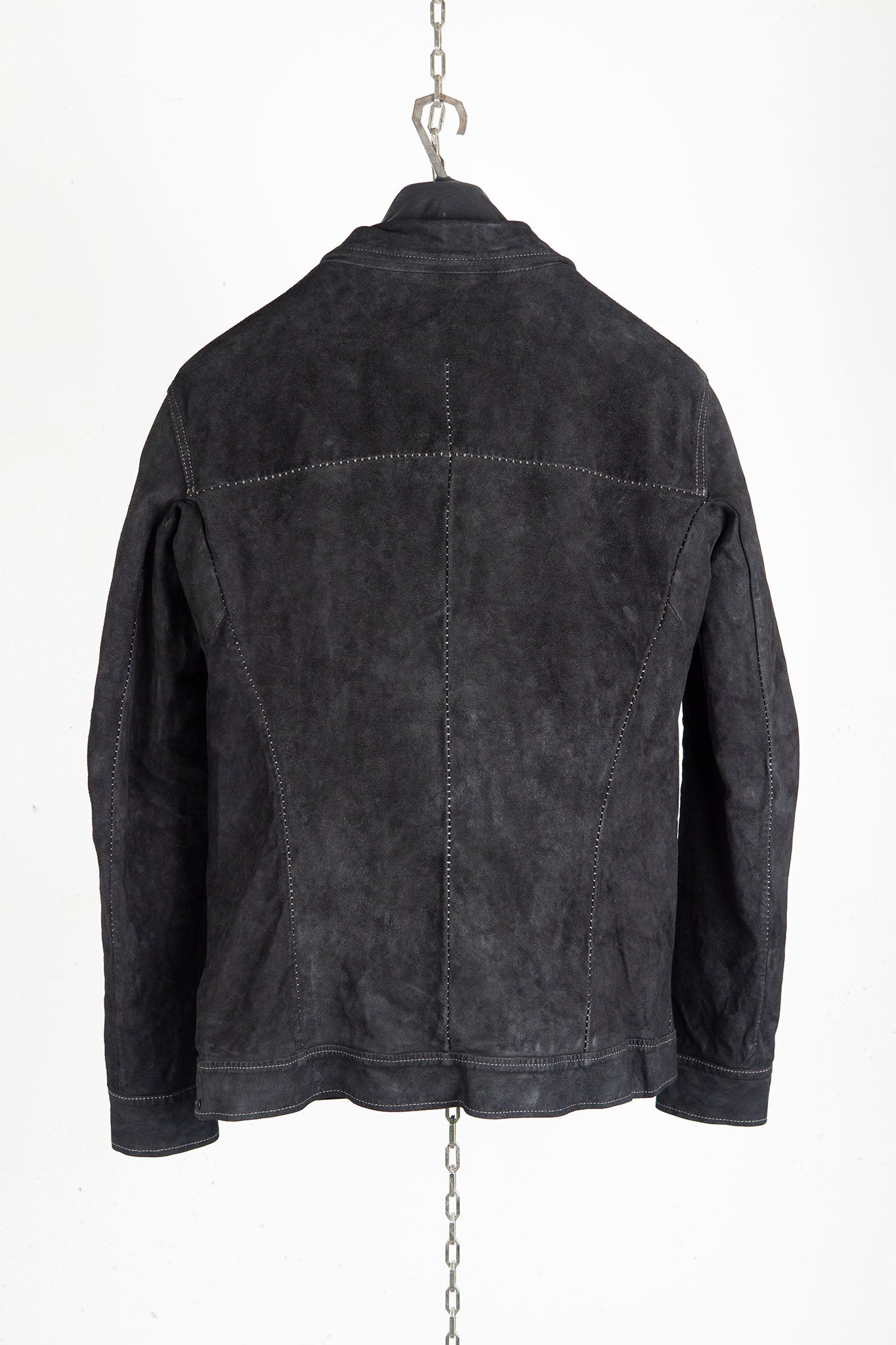 HORSE LEATHER JEAN JACKET LINED JJ-1Z