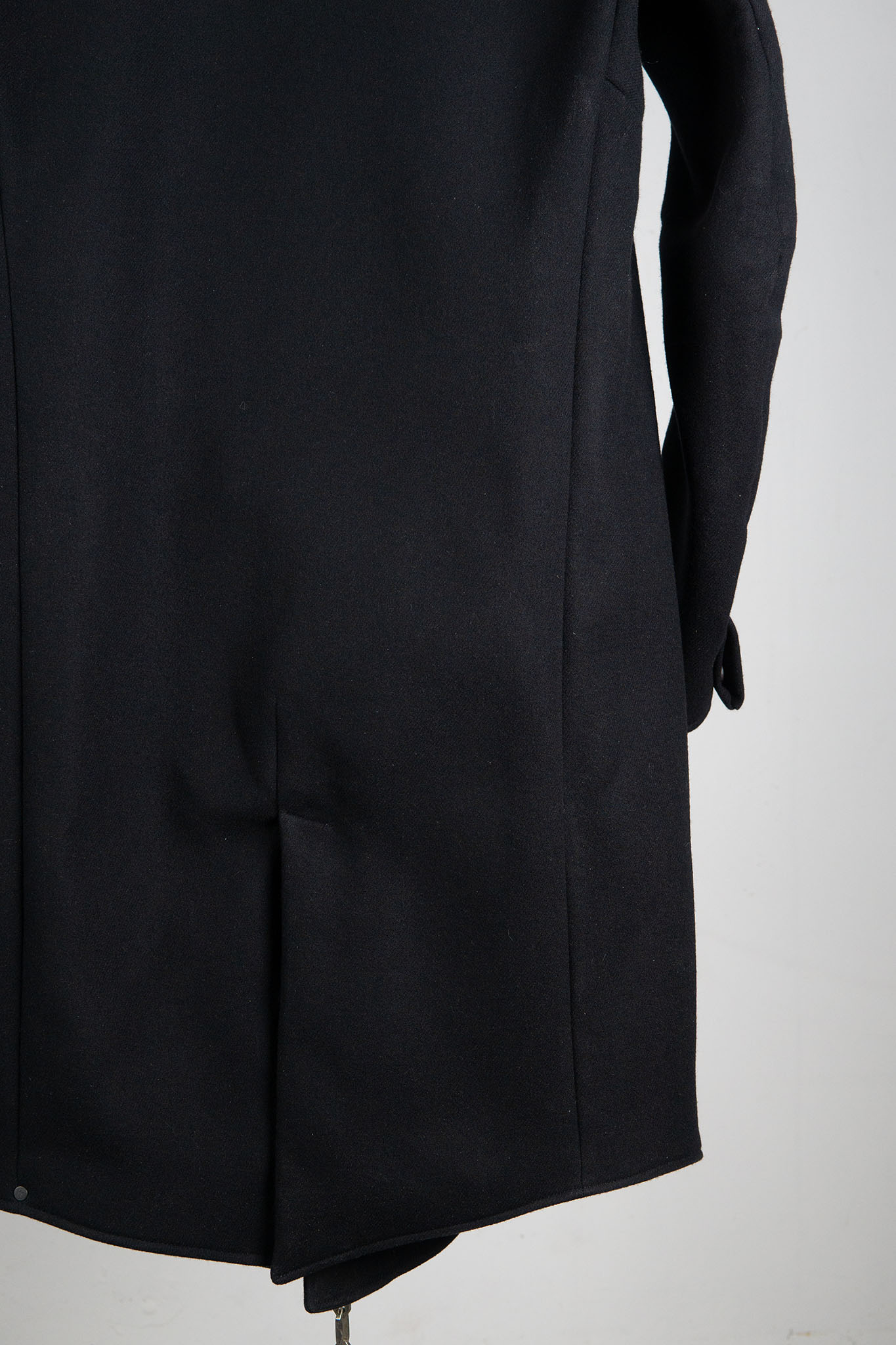 WOOL 100% HIGH NECK FRY FRONT BTN COAT LINED JCP-4B