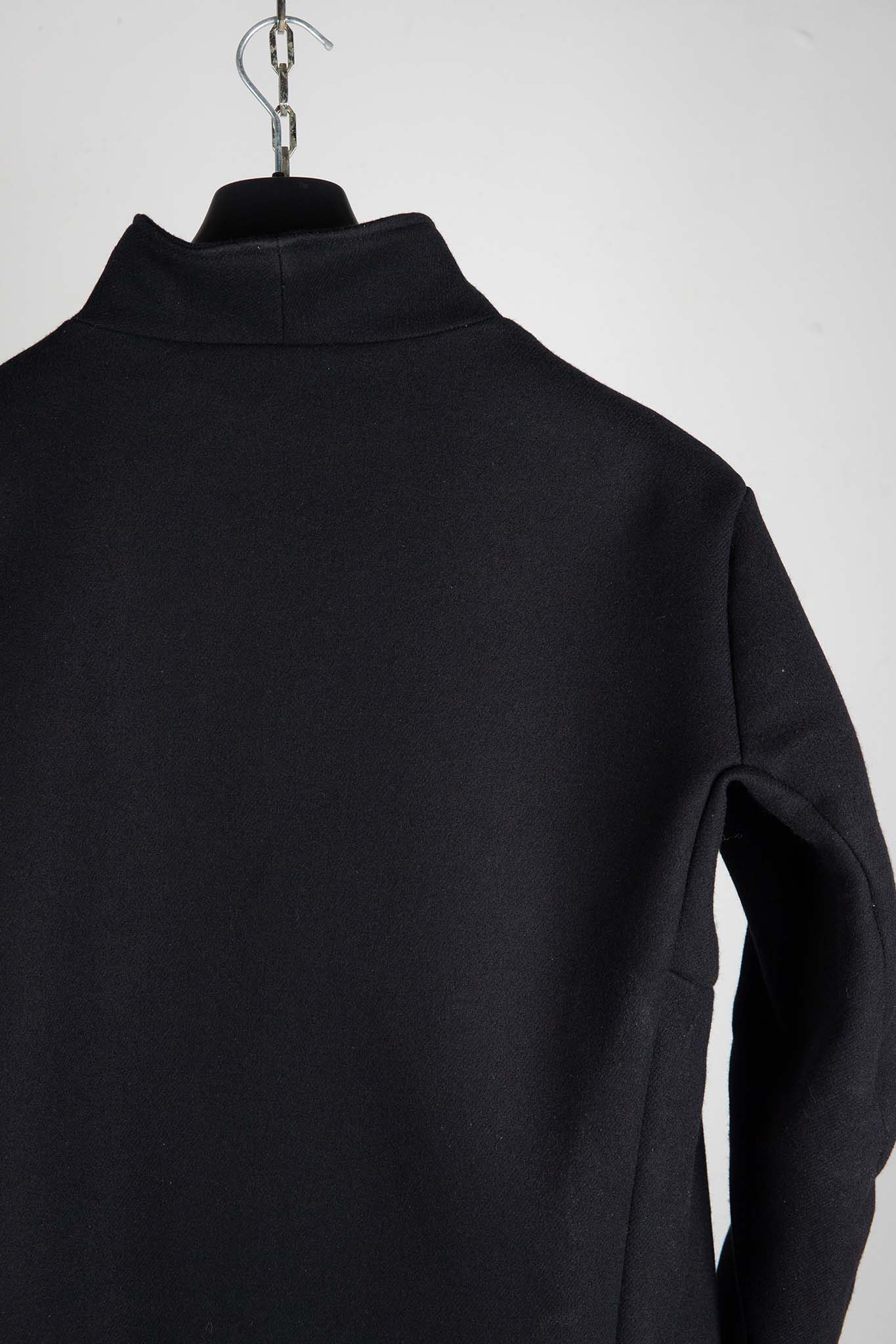 WOOL 100% HIGH NECK FRY FRONT BTN COAT LINED JCP-4B