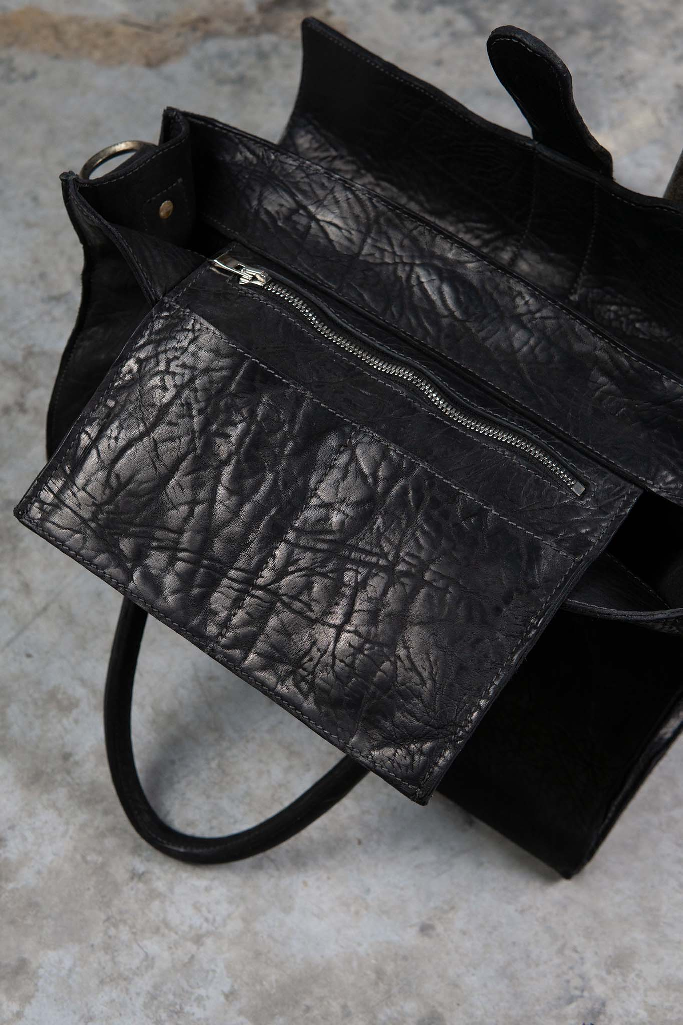 HORSE RG LEATHER BAG 2WAY SHOULDER M /WORKER  UNLINED