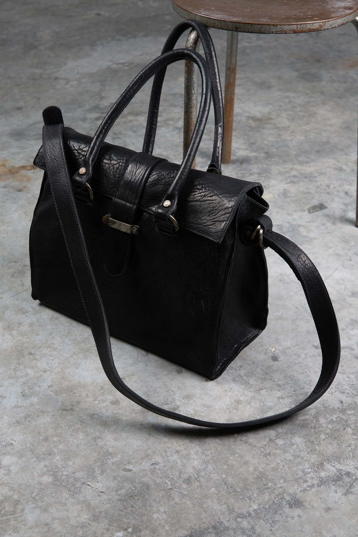 HORSE RG LEATHER BAG 2WAY SHOULDER M /WORKER  UNLINED