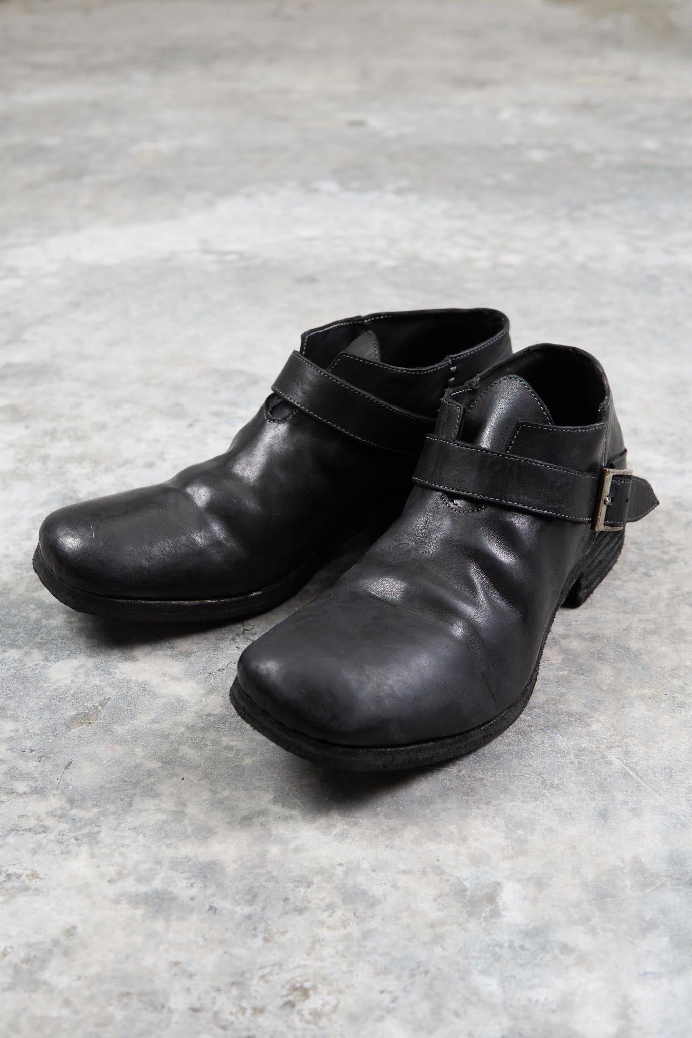 HORSE  LEATHER ENGINEER BOOTS DERBY EG-2 #3 LEATHER SOLES PIECE DYED