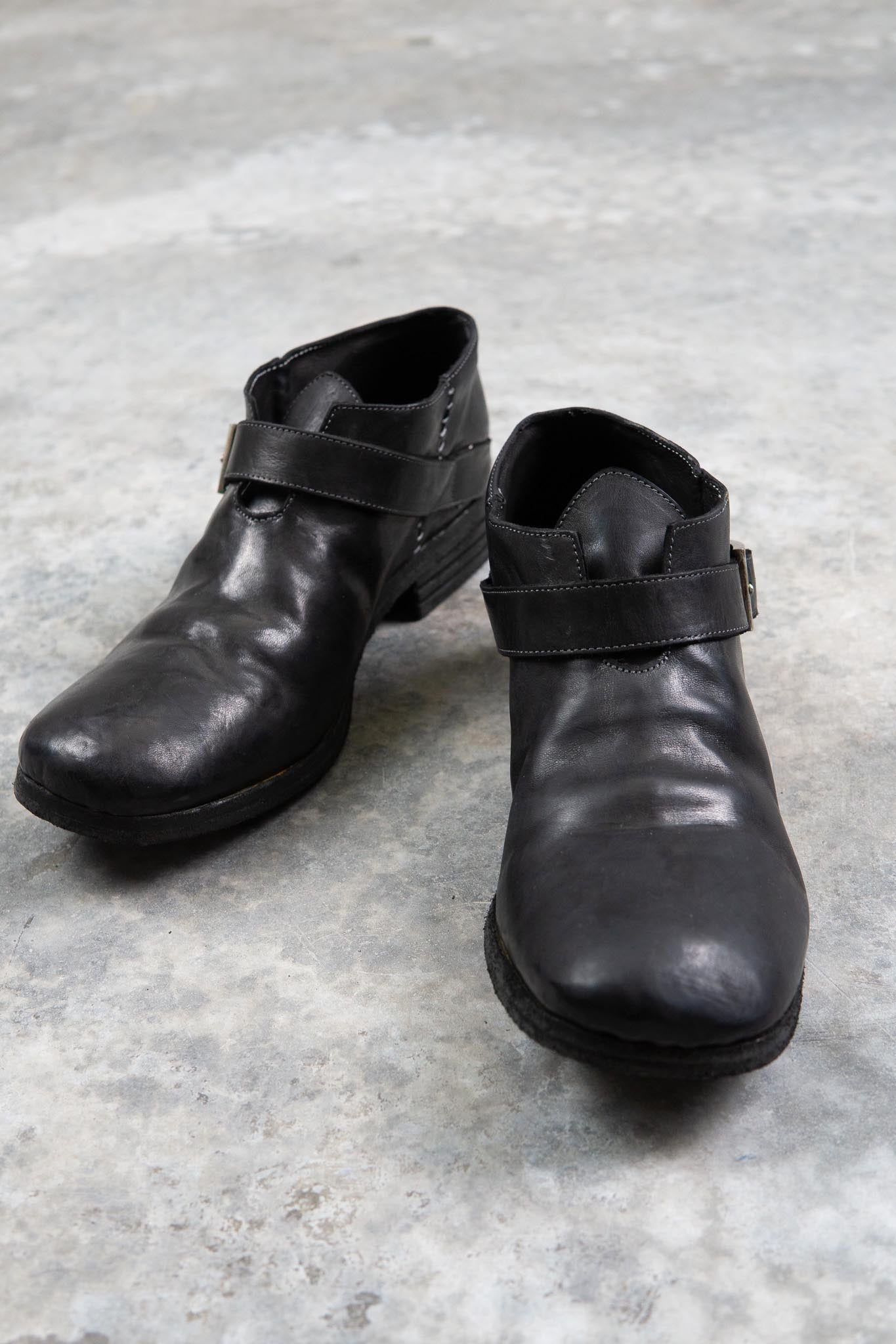 HORSE  LEATHER ENGINEER BOOTS DERBY EG-2 #3 LEATHER SOLES PIECE DYED