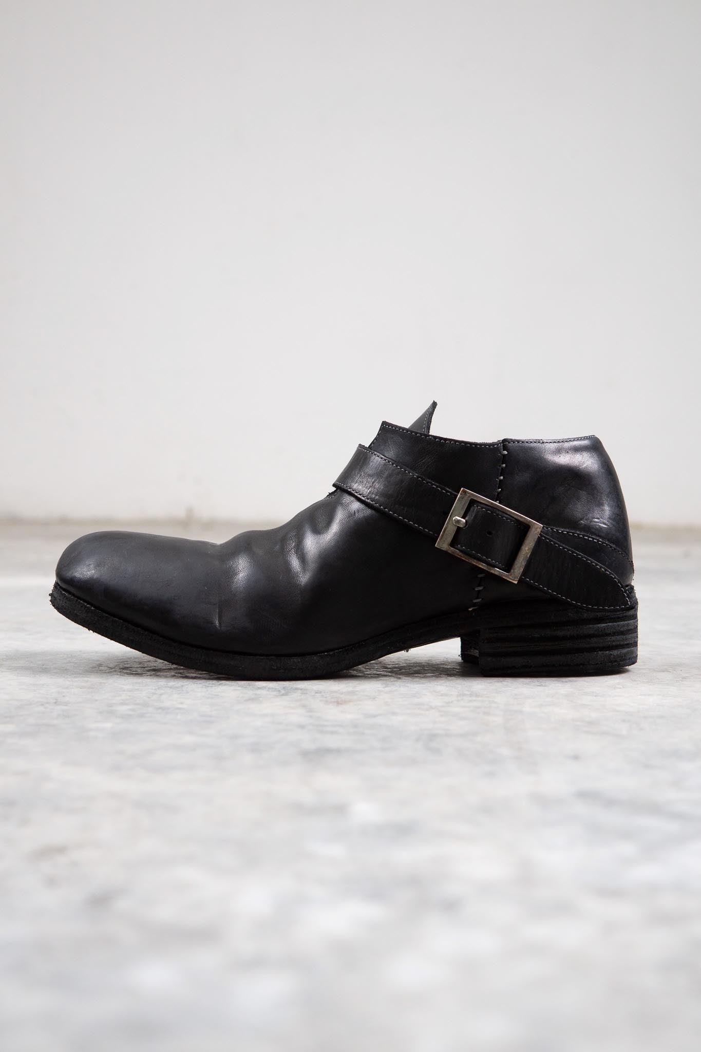 HORSE  LEATHER ENGINEER BOOTS DERBY EG-2 #3 LEATHER SOLES PIECE DYED