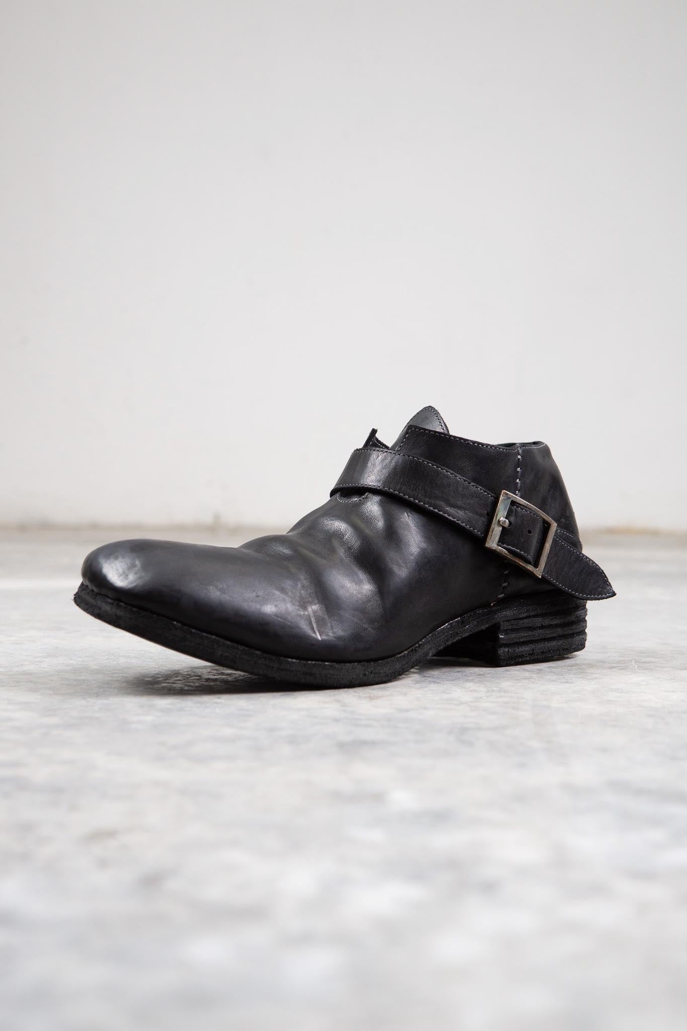 HORSE  LEATHER ENGINEER BOOTS DERBY EG-2 #3 LEATHER SOLES PIECE DYED
