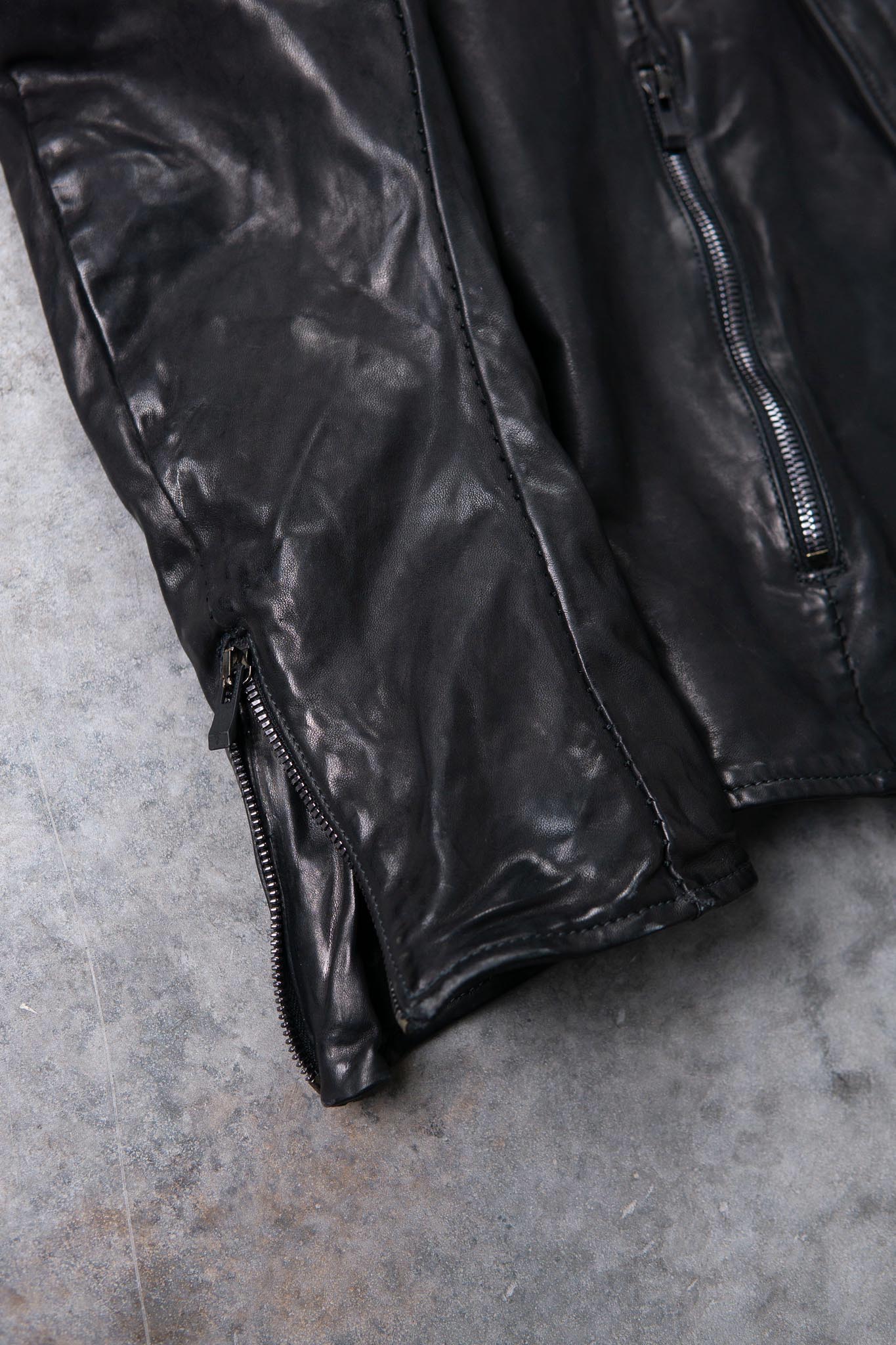 HORSE LEATHER HIGH COLOR W/BREAST MOTO LINED JBM-2