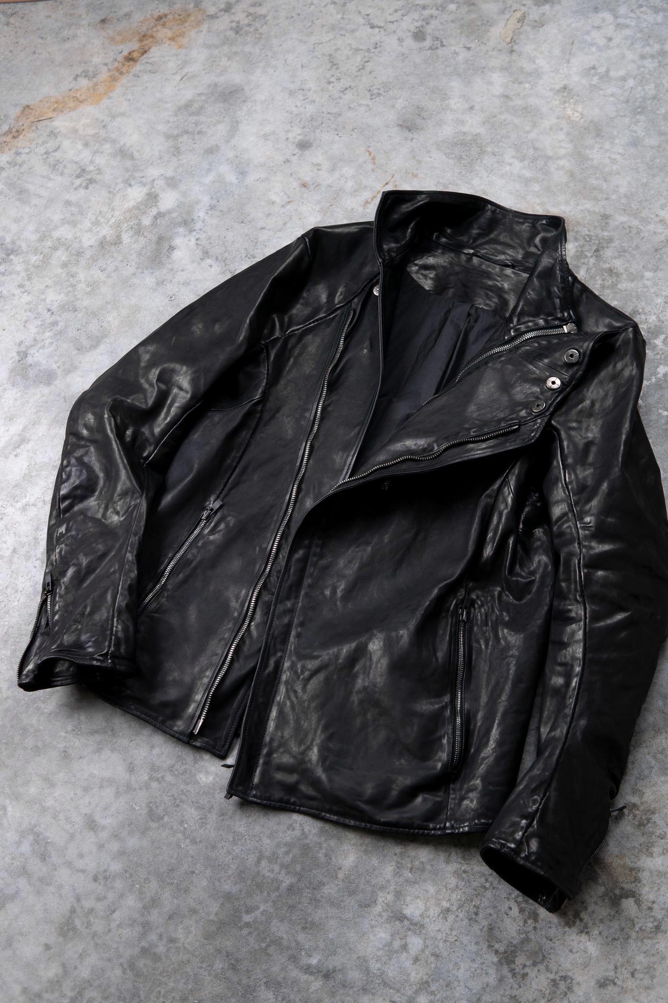 HORSE LEATHER HIGH COLOR W/BREAST MOTO LINED JBM-2