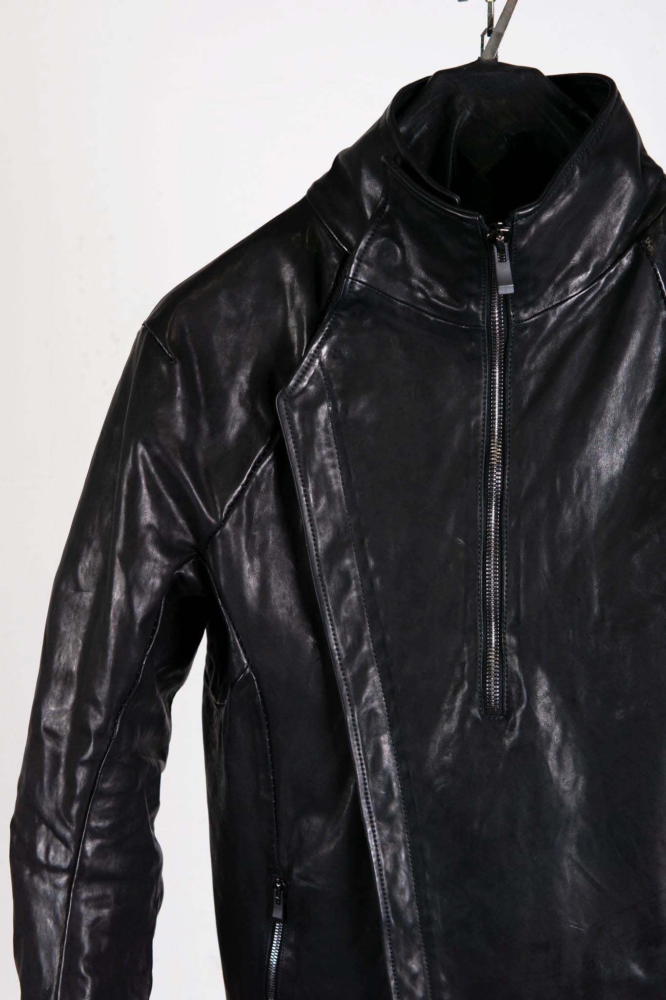 HORSE LEATHER HIGH COLOR W/BREAST MOTO LINED JBM-2