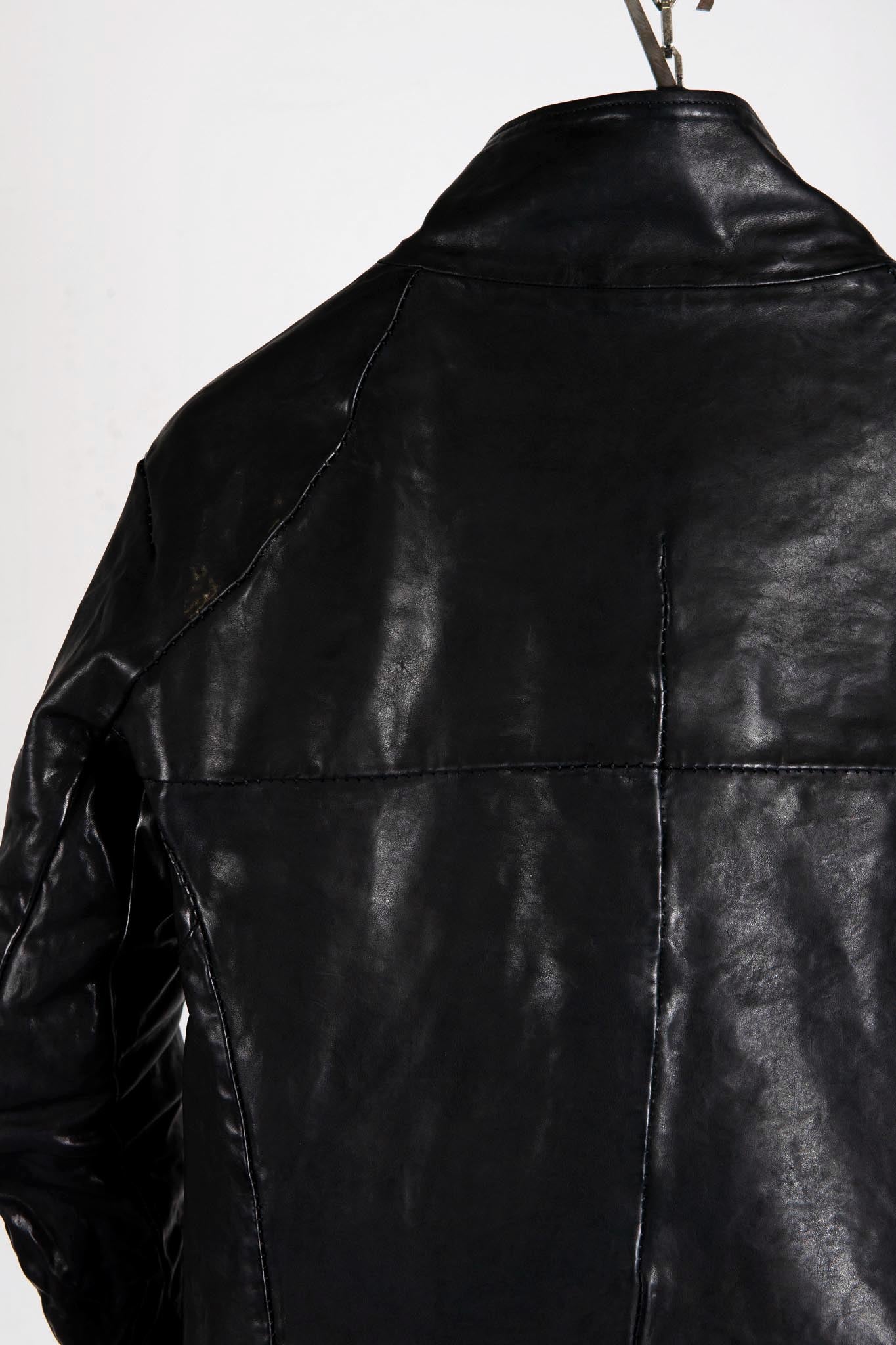 HORSE LEATHER HIGH COLOR W/BREAST MOTO LINED JBM-2