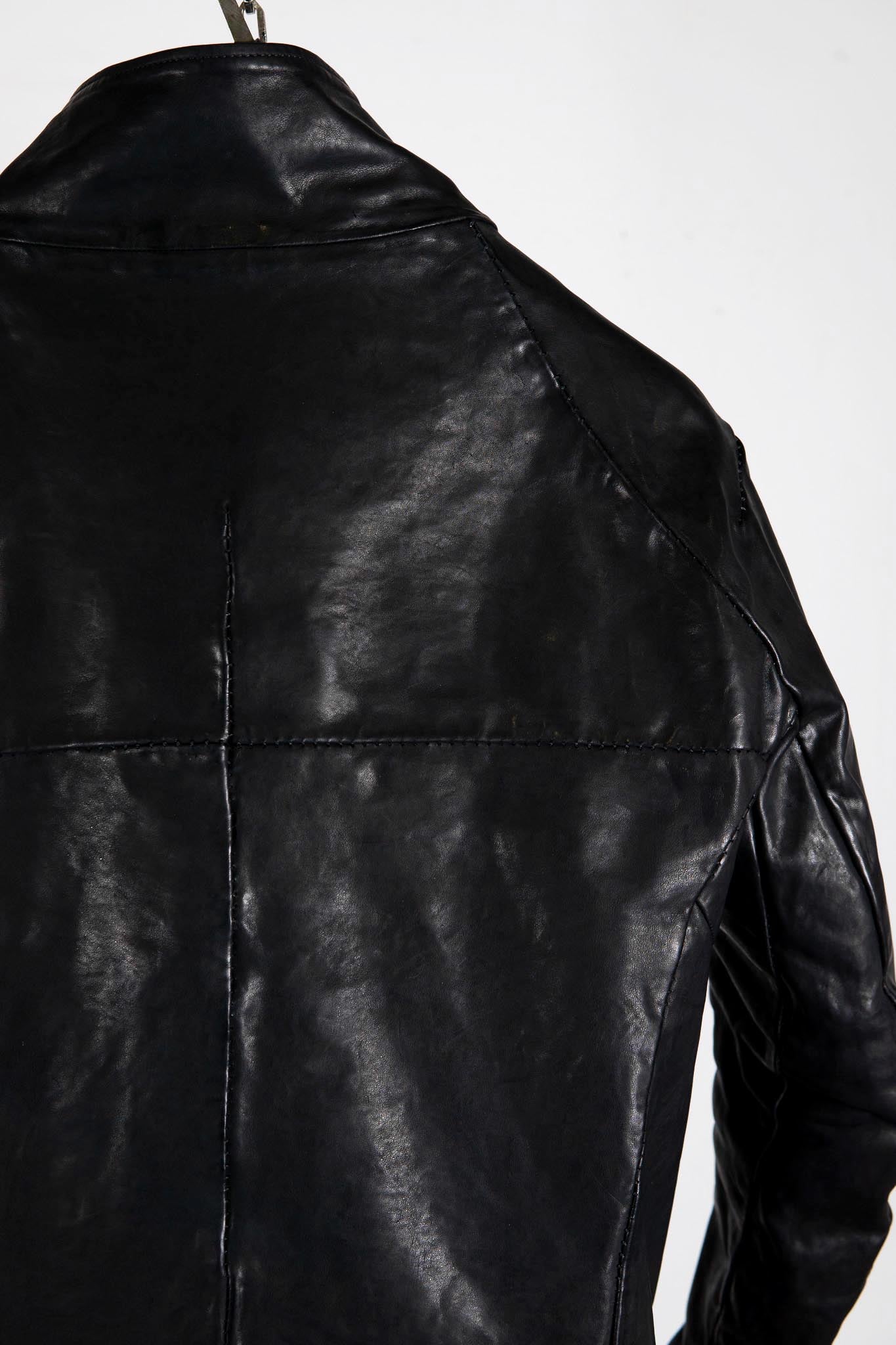 HORSE LEATHER HIGH COLOR W/BREAST MOTO LINED JBM-2