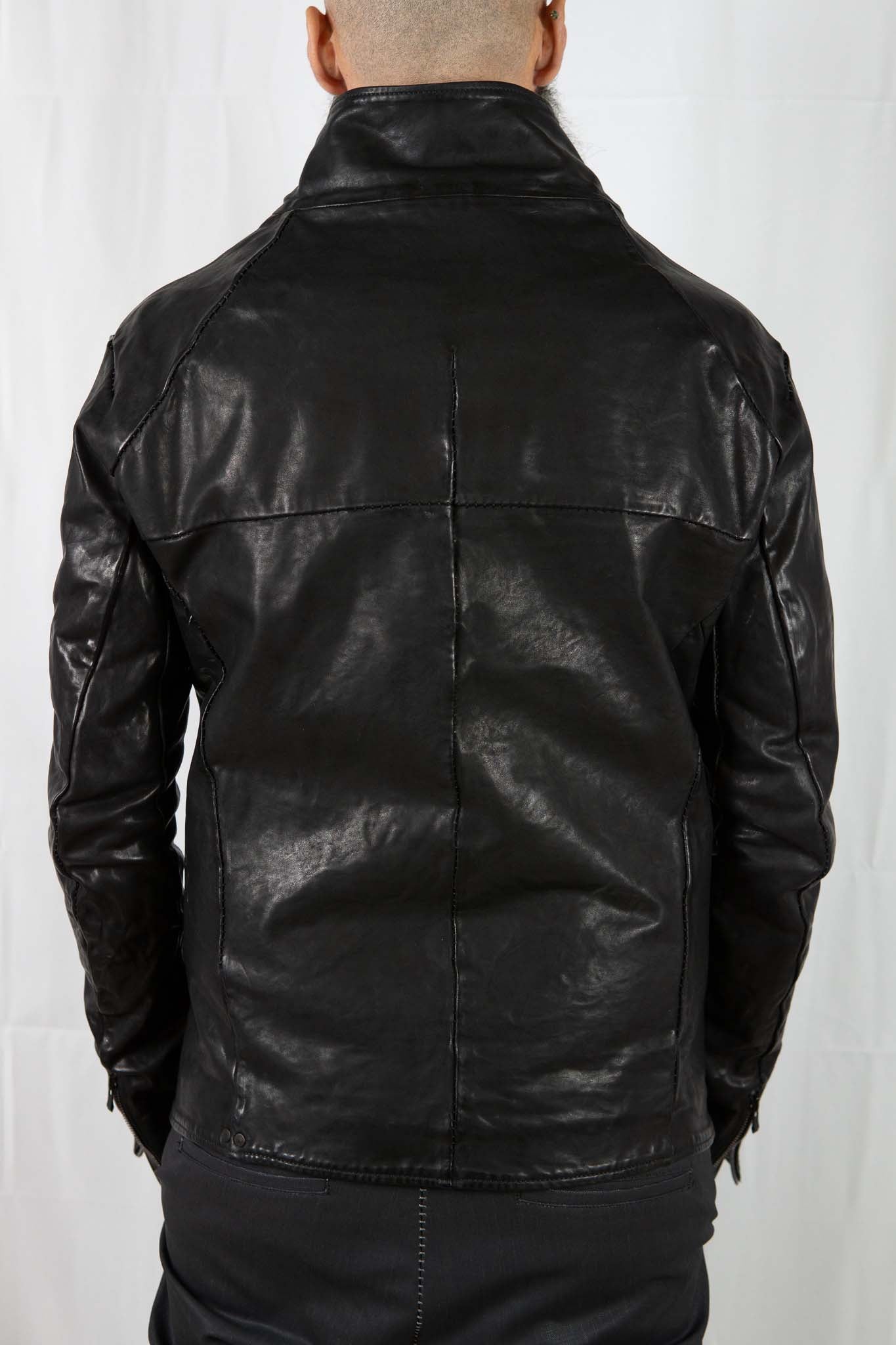 HORSE LEATHER HIGH COLOR W/BREAST MOTO LINED JBM-2