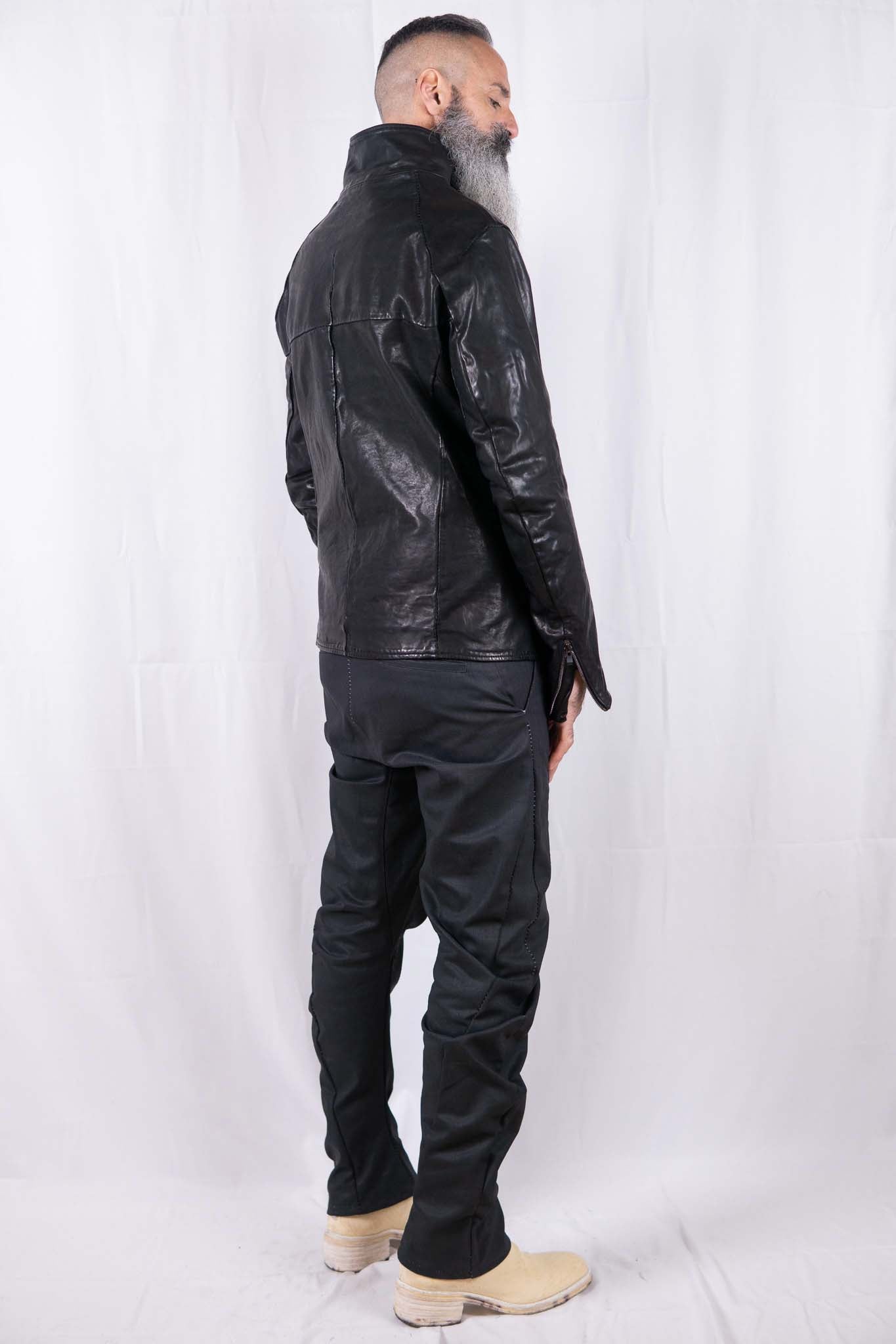 HORSE LEATHER HIGH COLOR W/BREAST MOTO LINED JBM-2