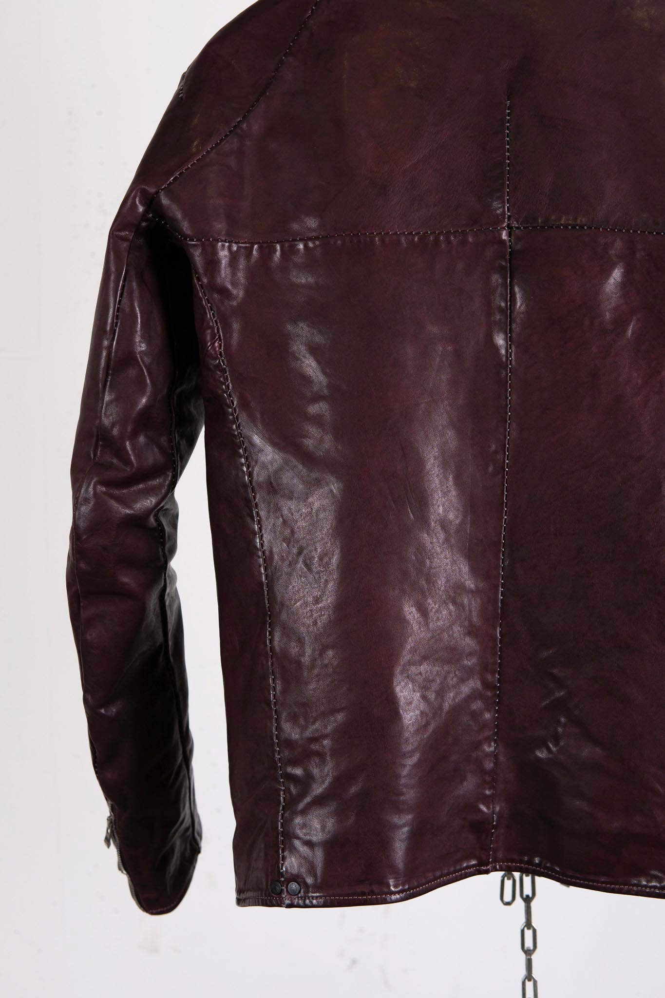 HORSE LEATHER HIGH COLOR W/BREAST MOTO LINED JBM-2