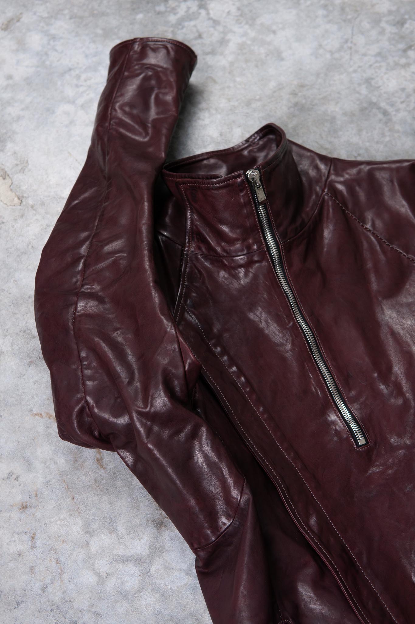 HORSE LEATHER HIGH COLOR W/BREAST MOTO LINED JBM-2